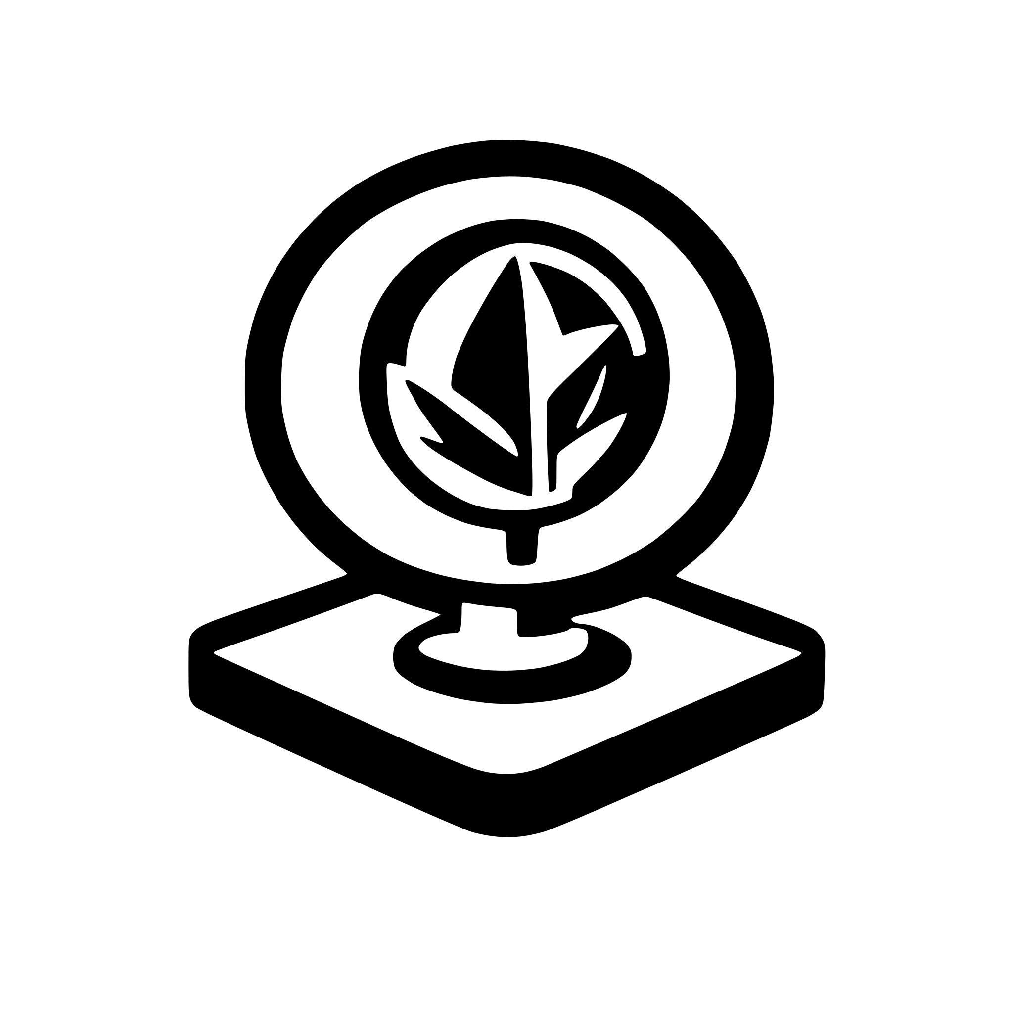 AI-generated SVG of a learning iconography