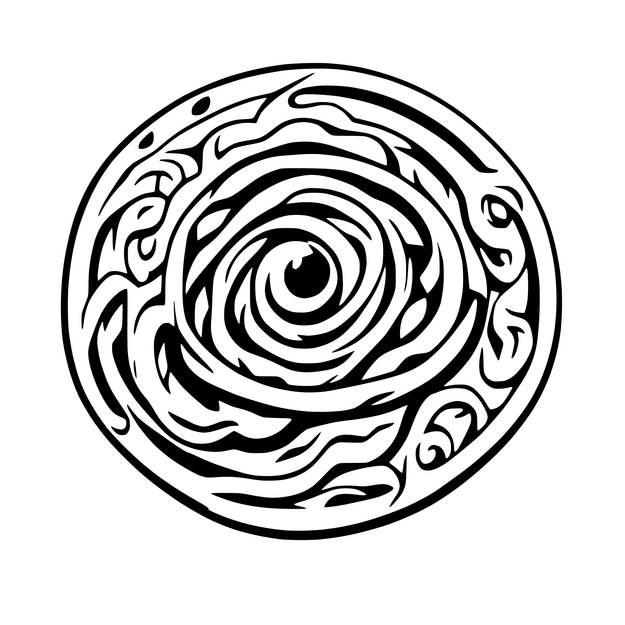 AI-generated SVG of a program backup