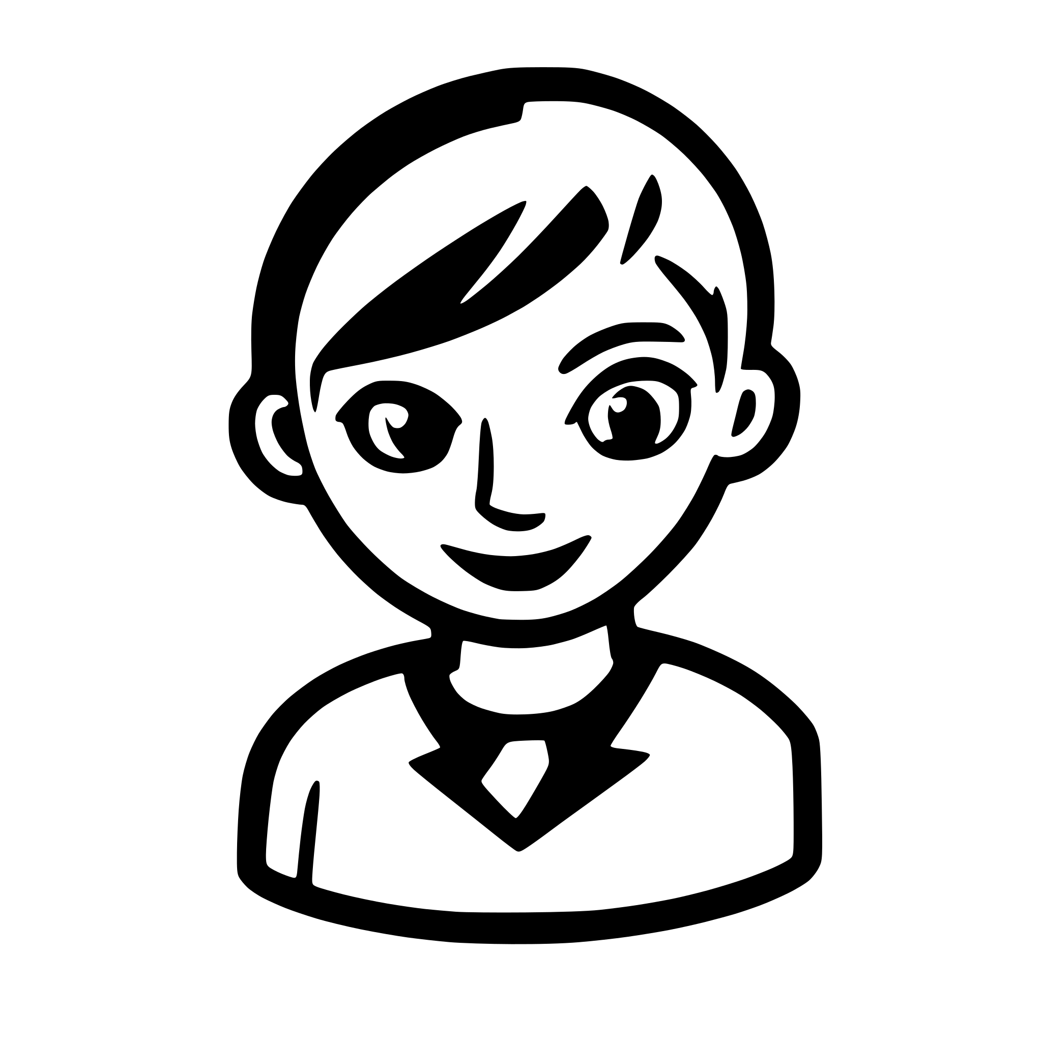 AI-generated SVG of a can you make a user icon, similar to font awesomes user icon, with a medium sized question mark next to the head?