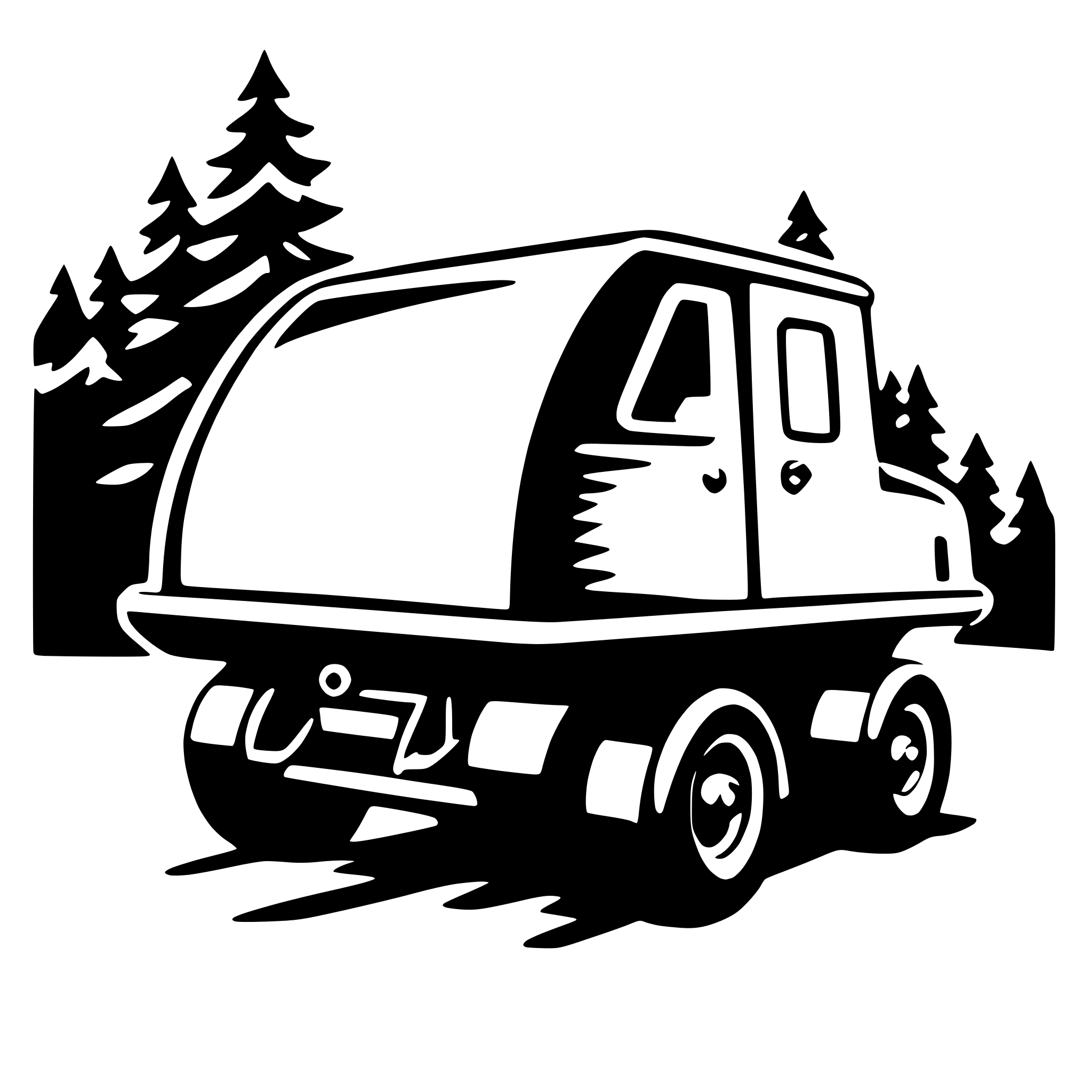 AI-generated SVG of a snowplow