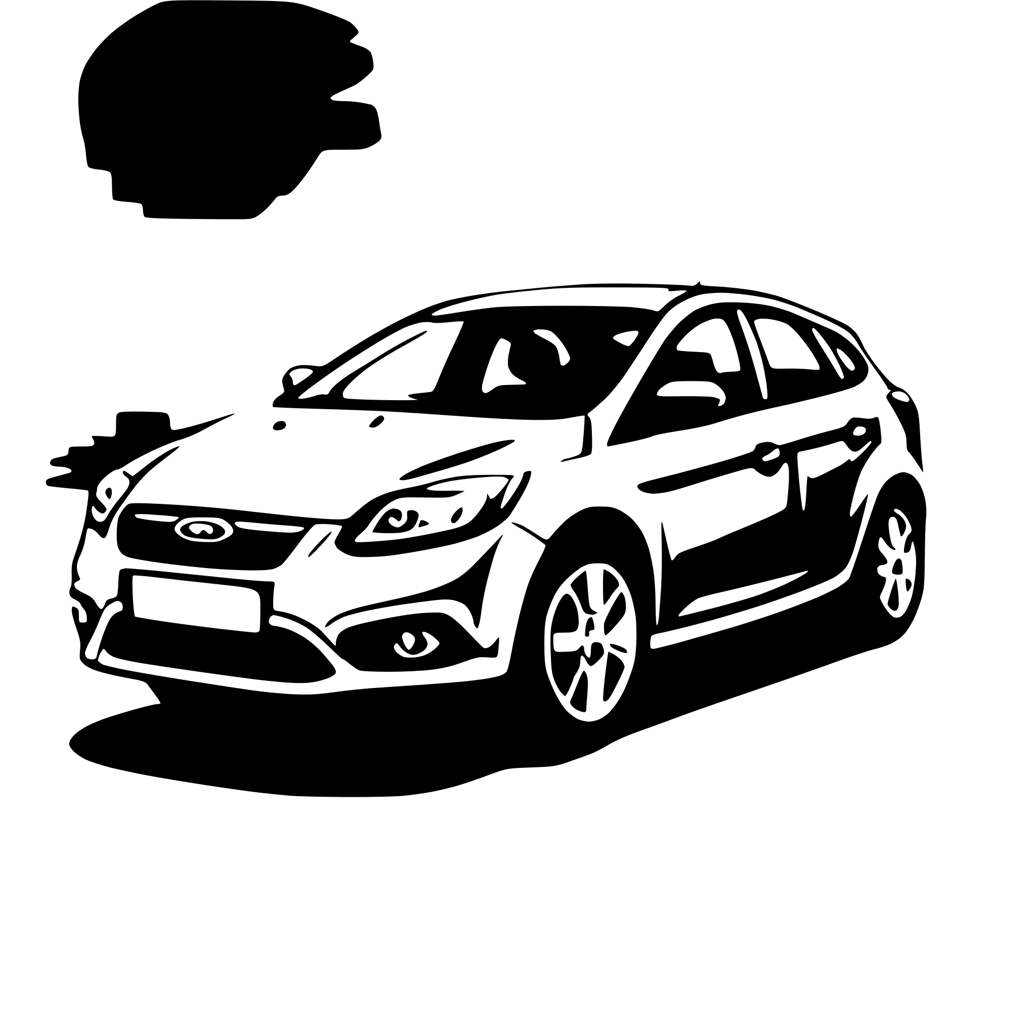 AI-generated SVG of 'Ford Focus'