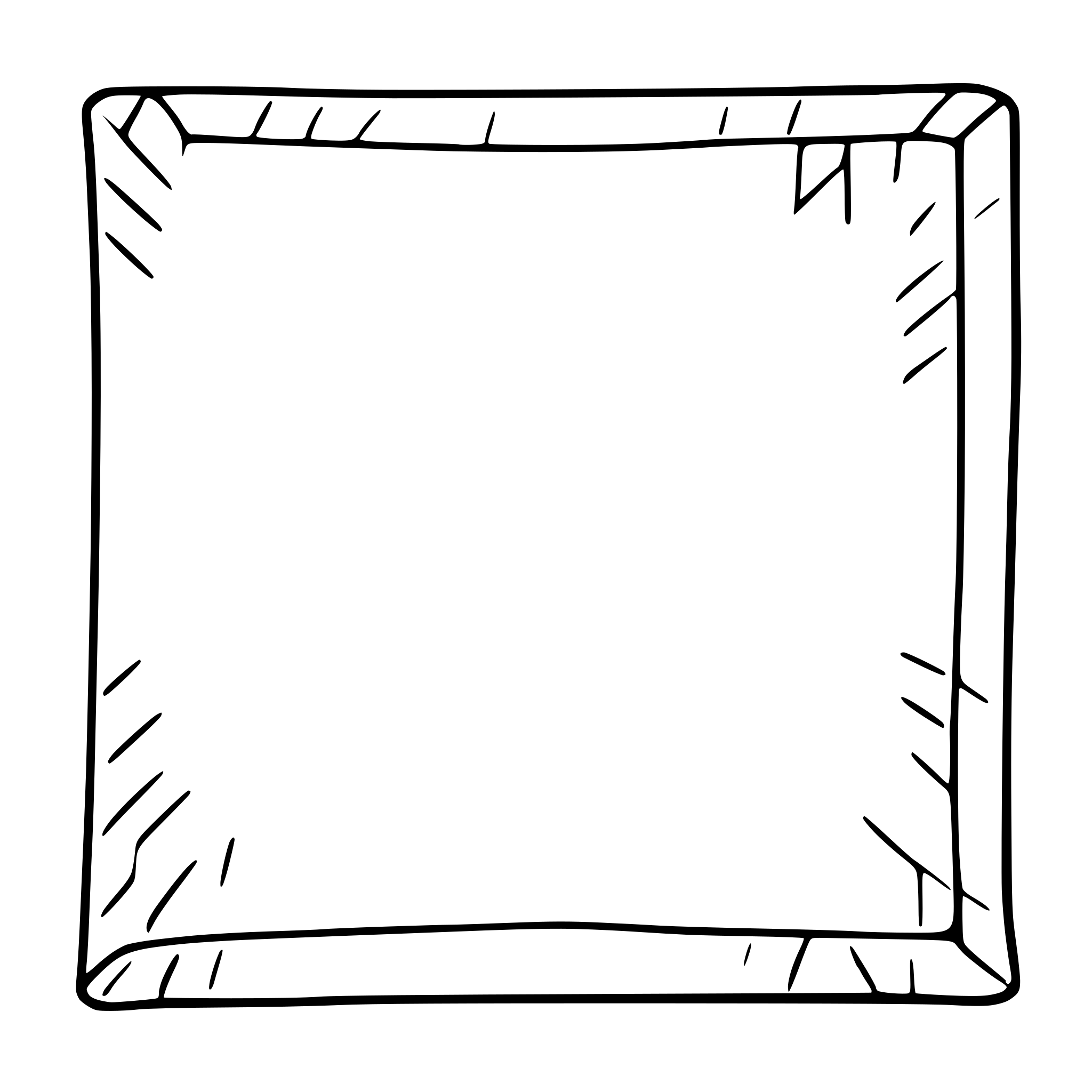 AI-generated SVG of 'a piece of fabric in shape of square'