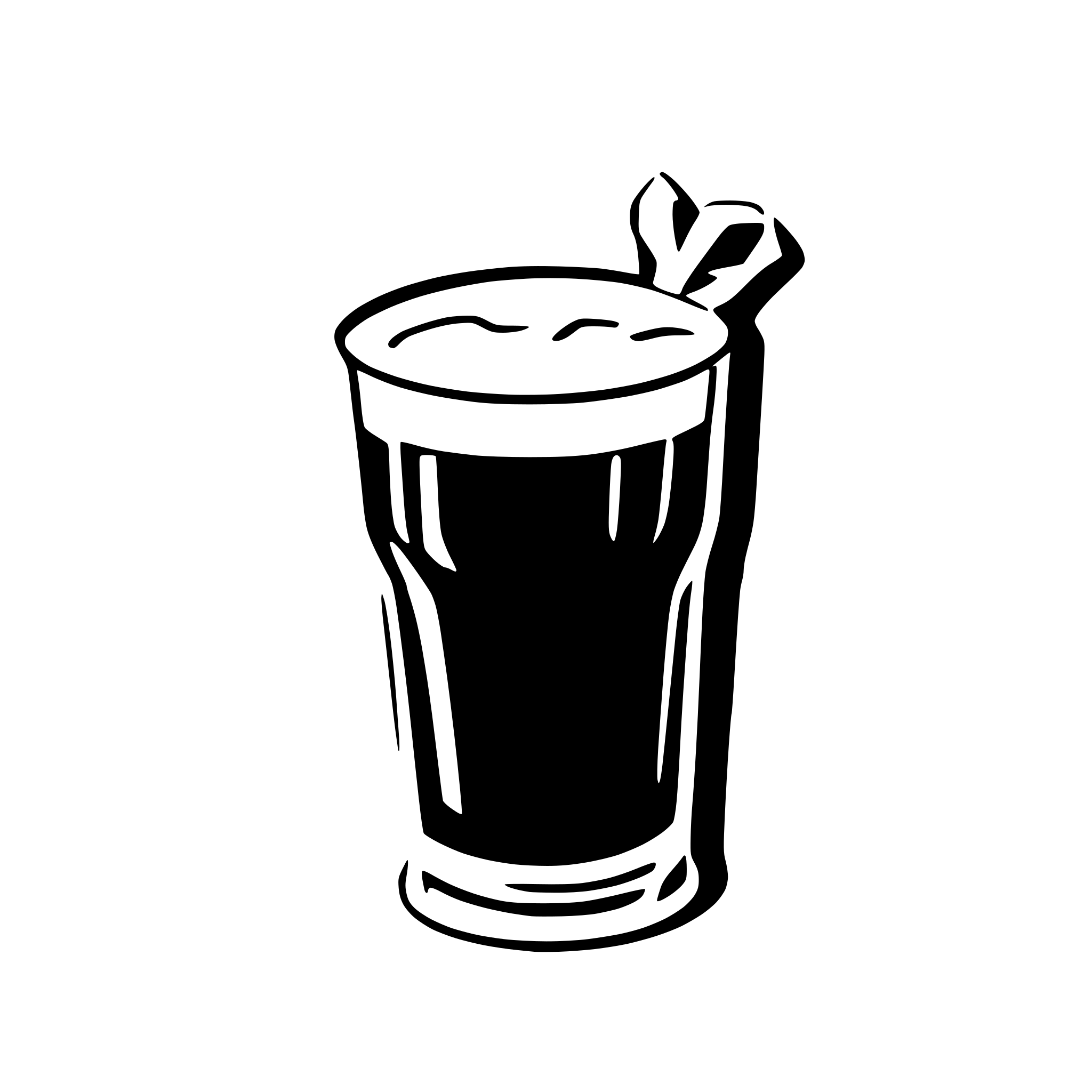 AI-generated SVG of a a pint of guinness in a retro 1950s style
