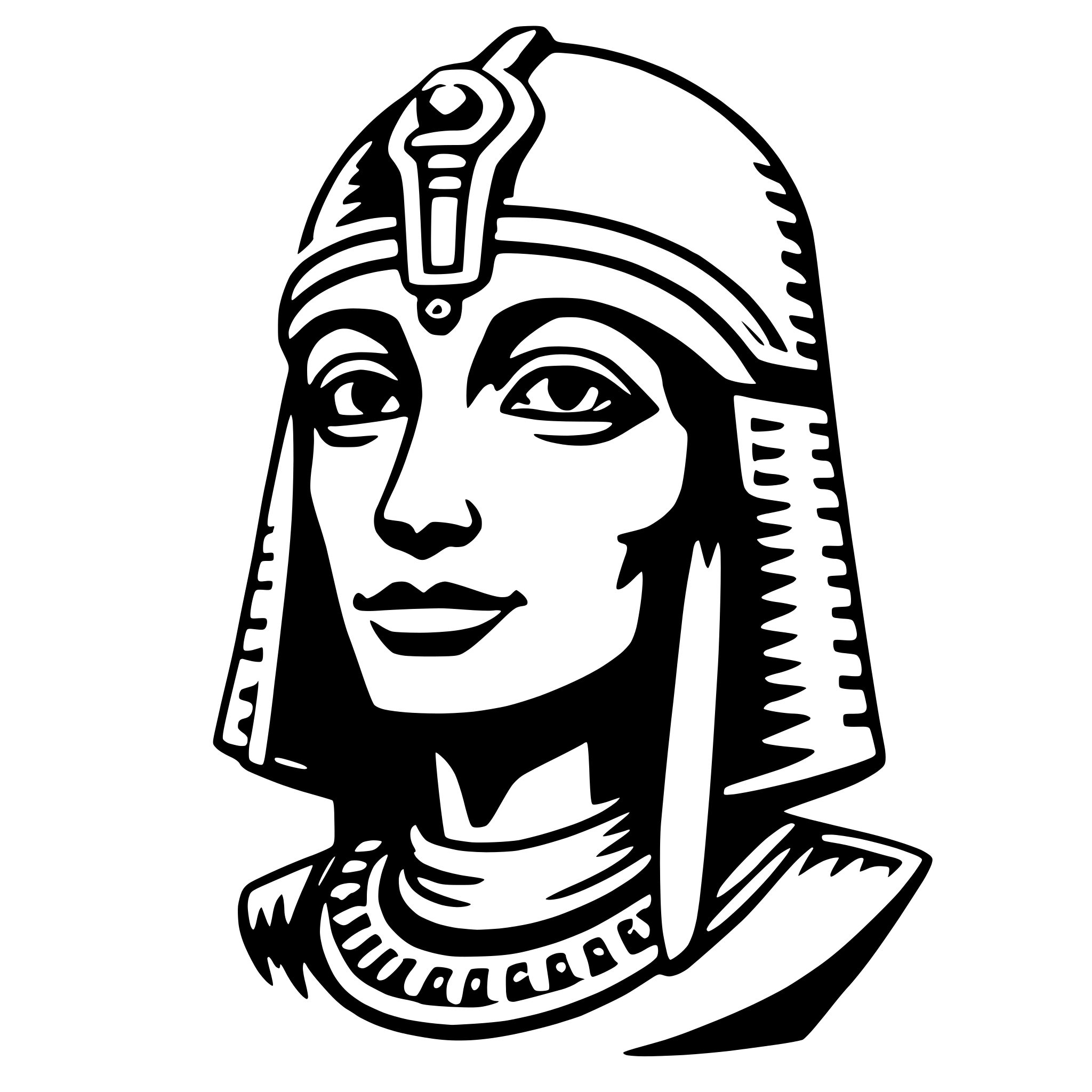 AI-generated SVG of 'osiris'