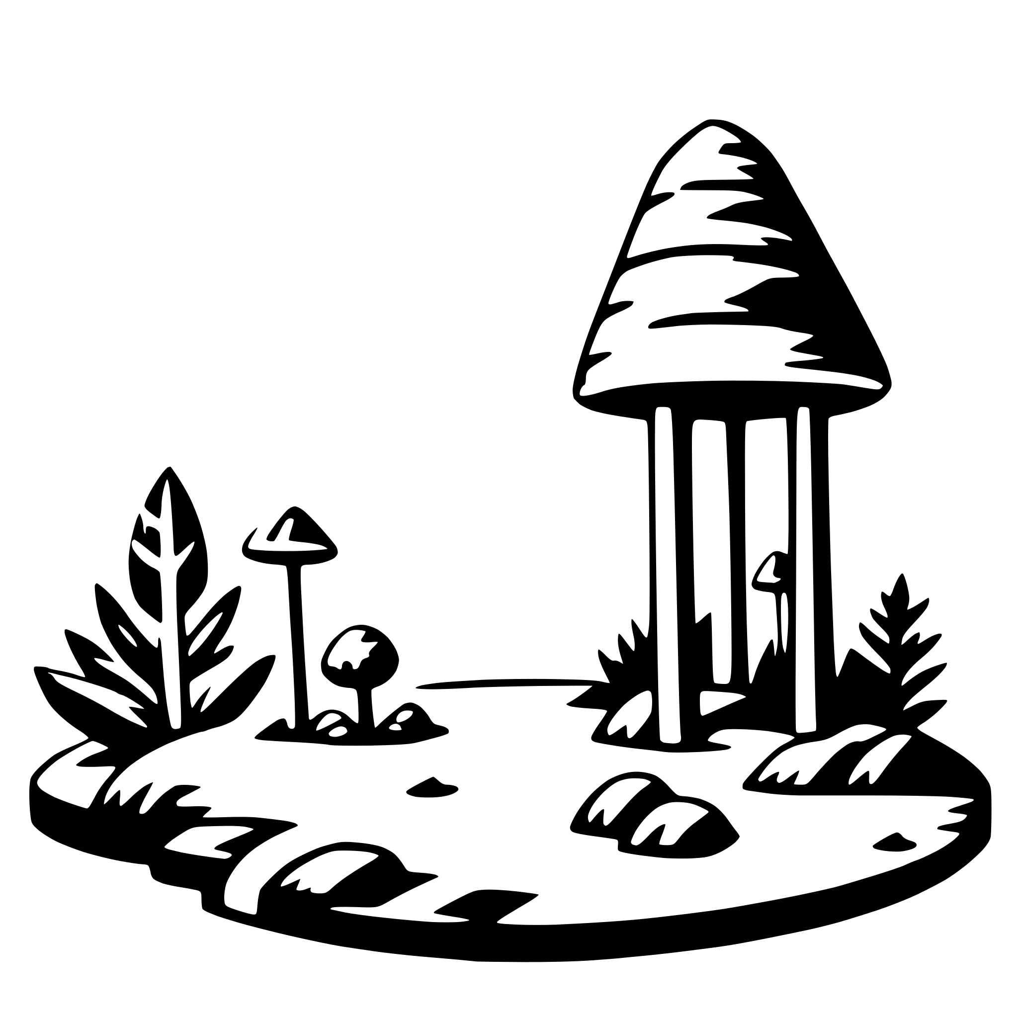 AI-generated SVG of 'diorama'