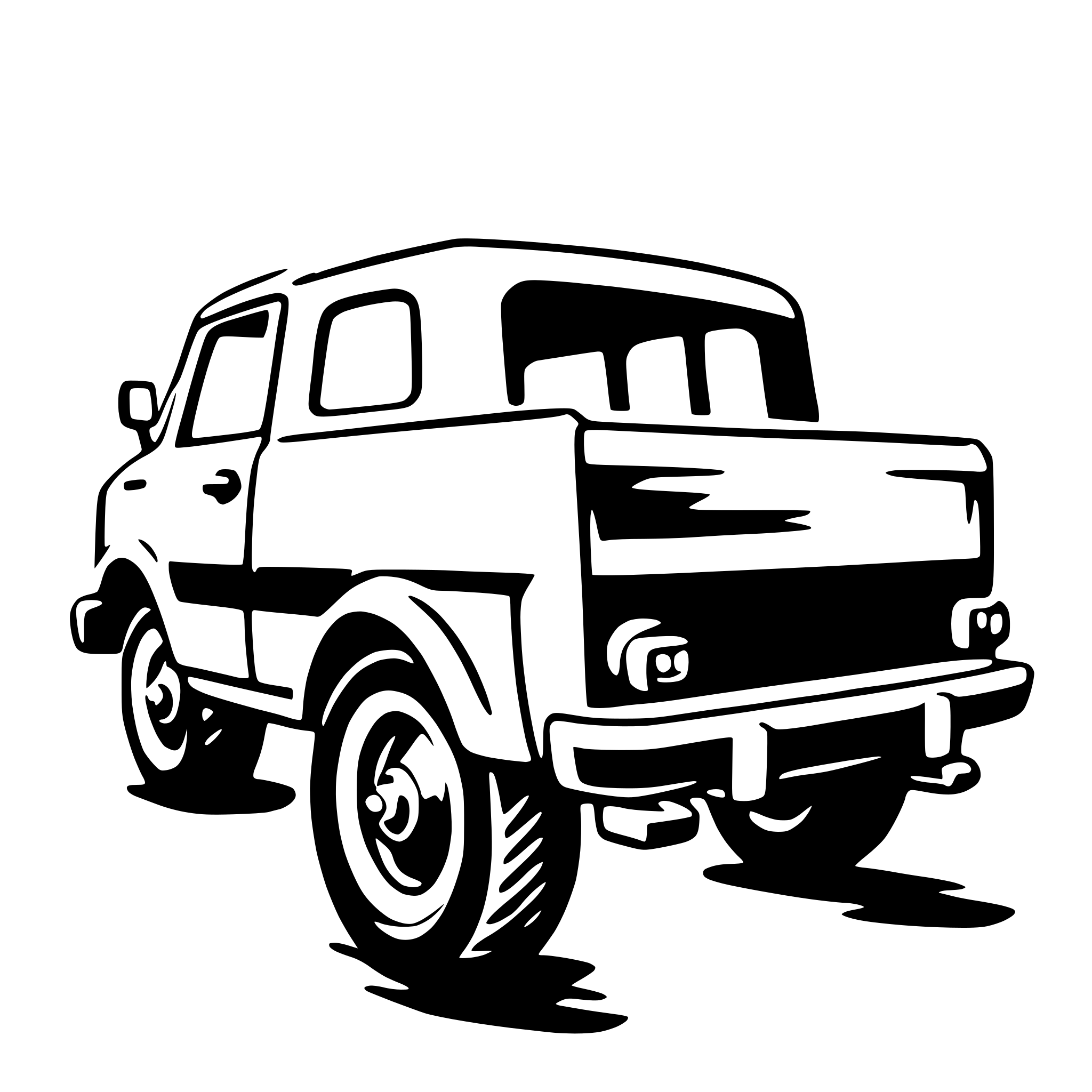 AI-generated SVG of a pickup truck