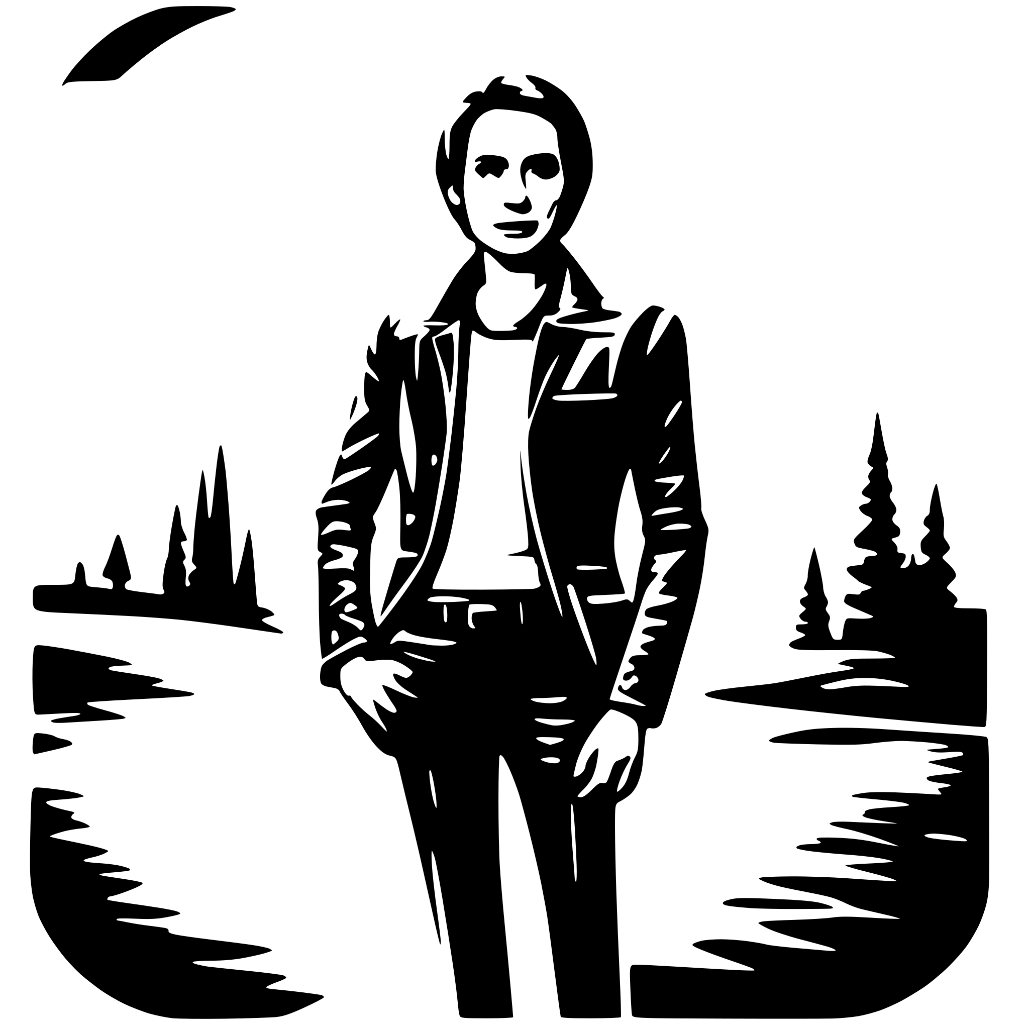 AI-generated SVG of a jason stathin