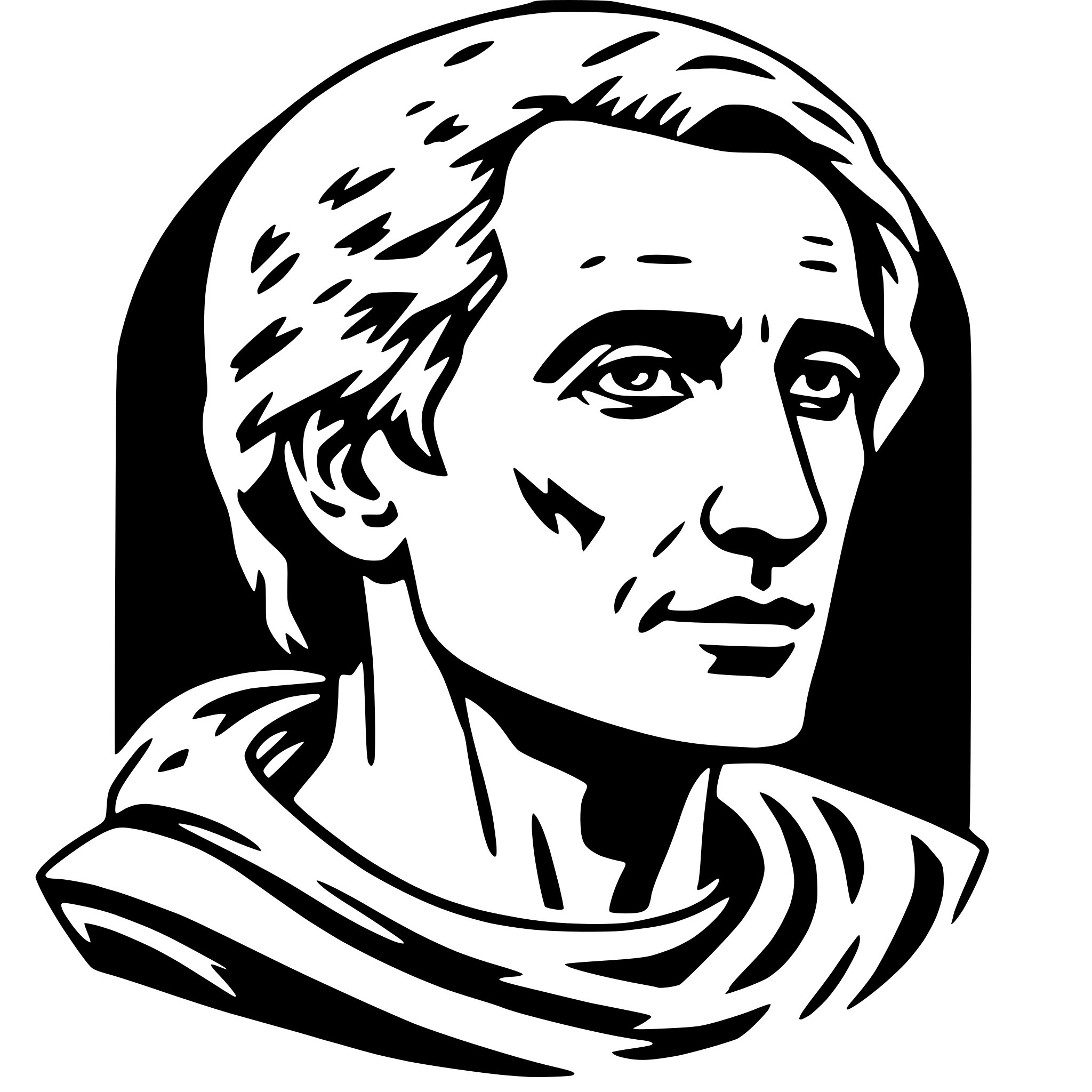 AI-generated SVG of a julius caesar