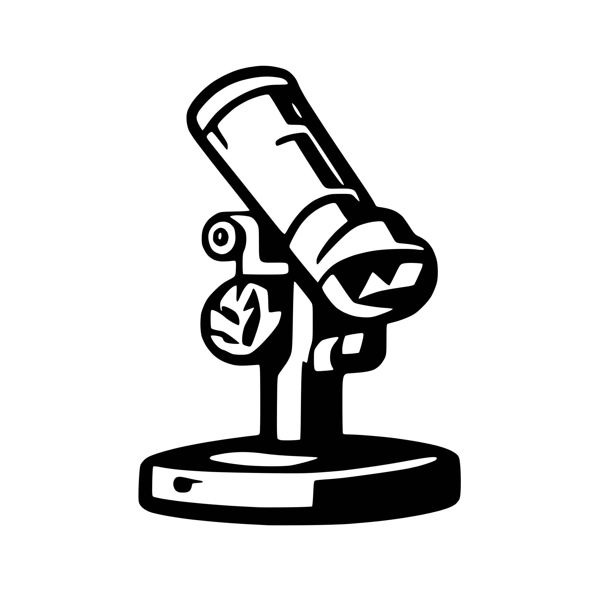 AI-generated SVG of a Microscope