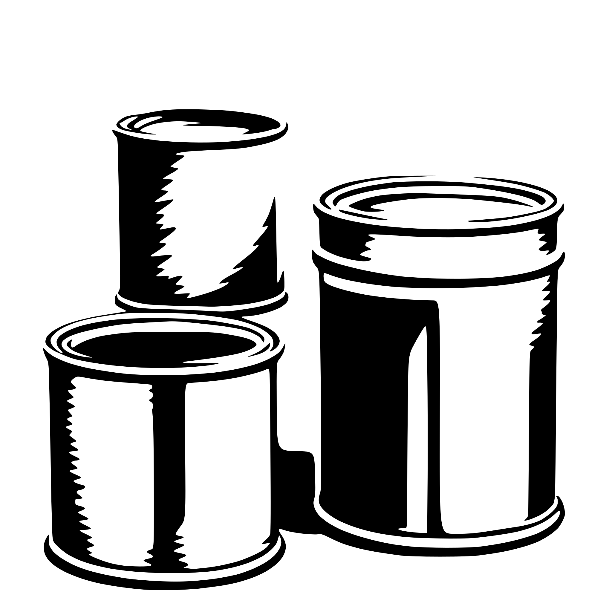 AI-generated SVG of 'Paint can bulks'