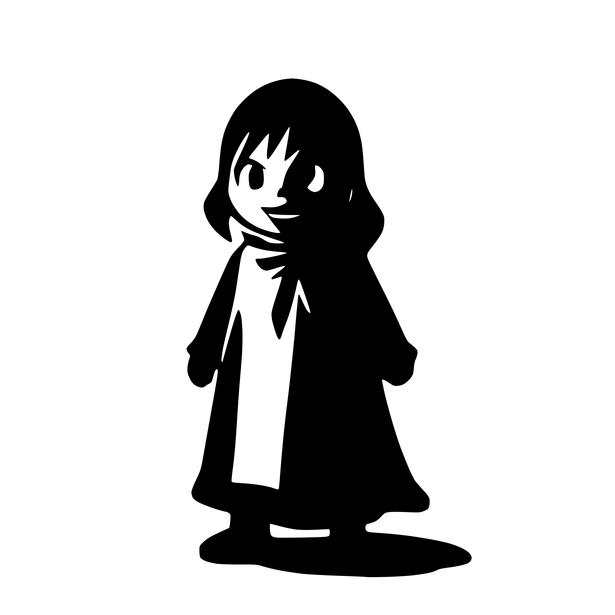 AI-generated SVG of 'caspar the ghost'
