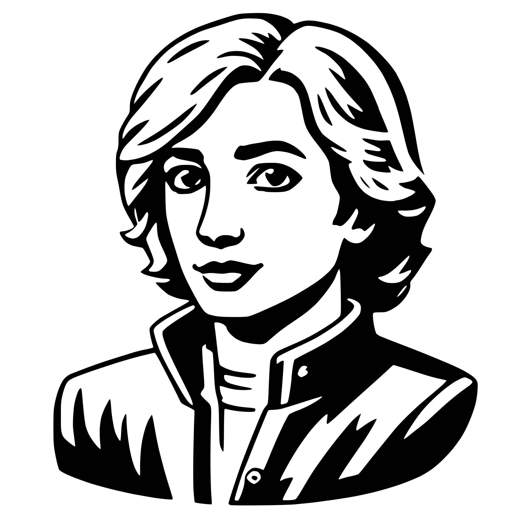 AI-generated SVG of a adult
