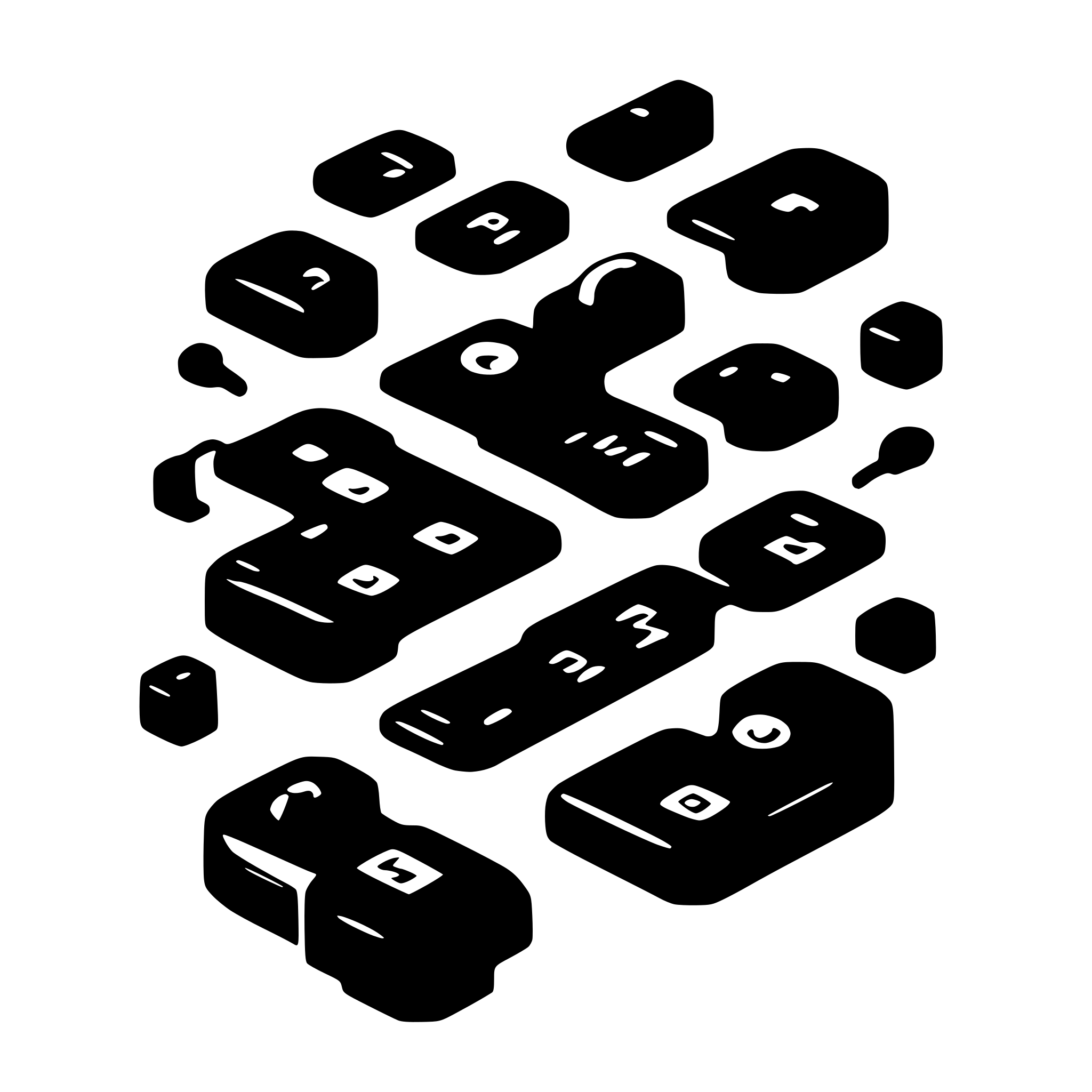 AI-generated SVG of a circuit