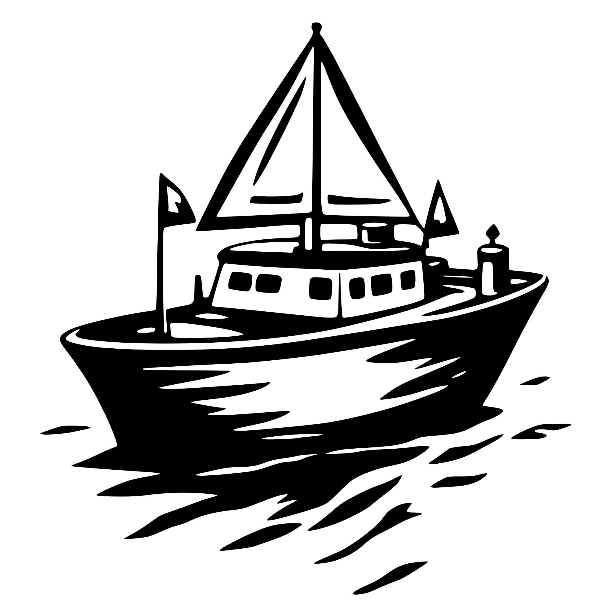 AI-generated SVG of 'boat svg bird eye view'