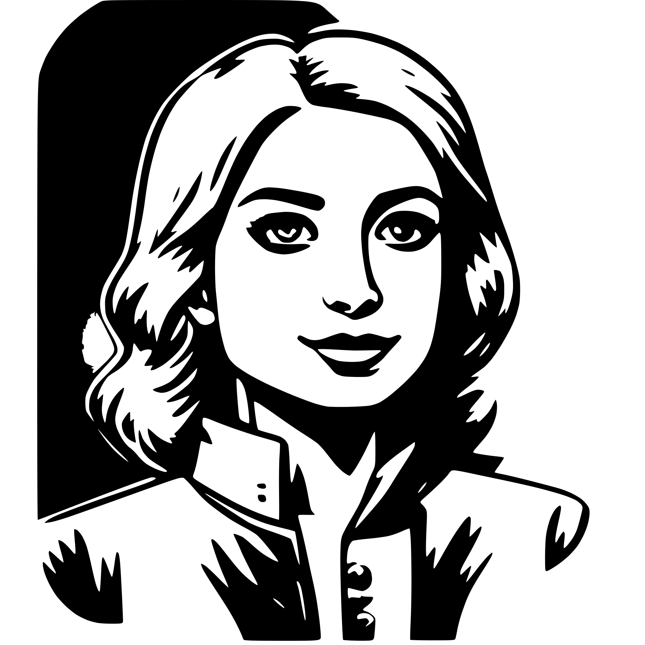 AI-generated SVG of 'imj'