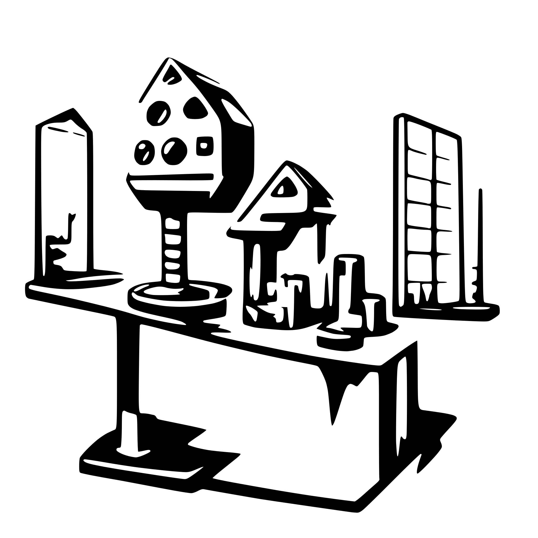 AI-generated SVG of 'Simulation Framework'