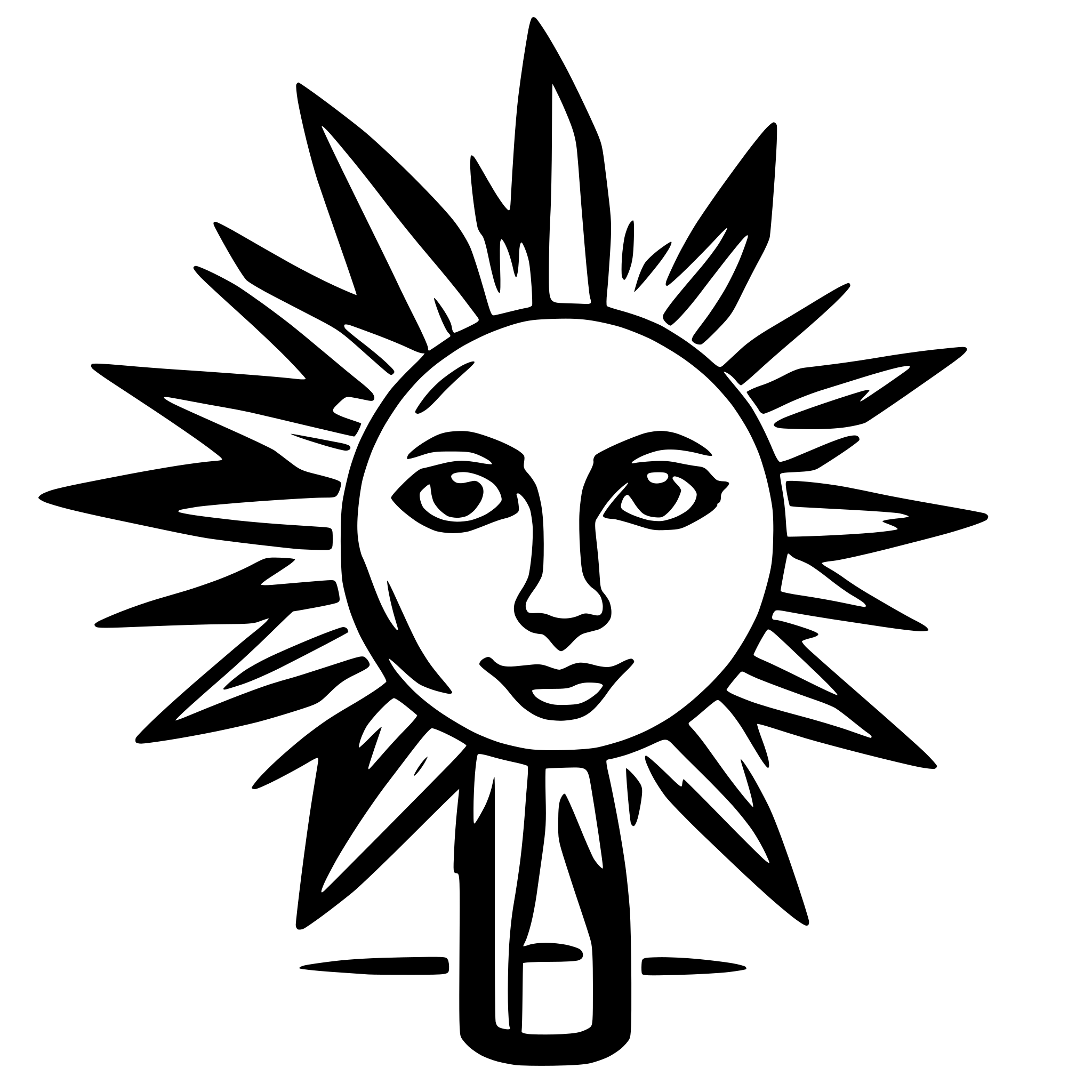 AI-generated SVG of 'sun electric'