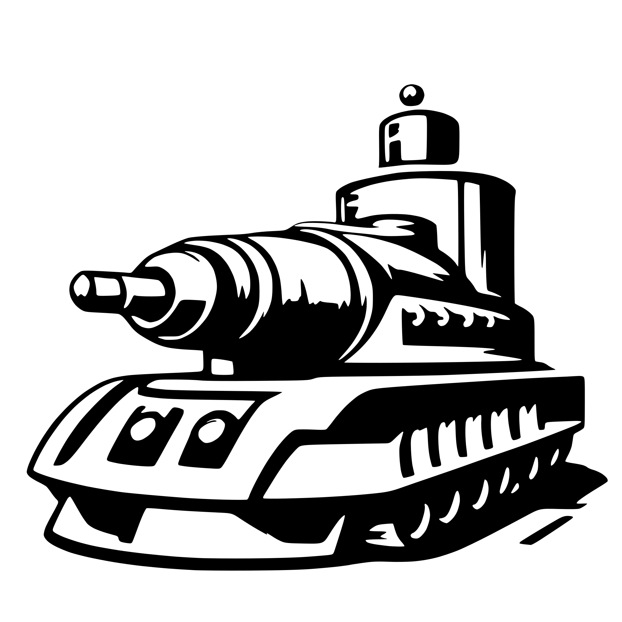 AI-generated SVG of a tank software tester