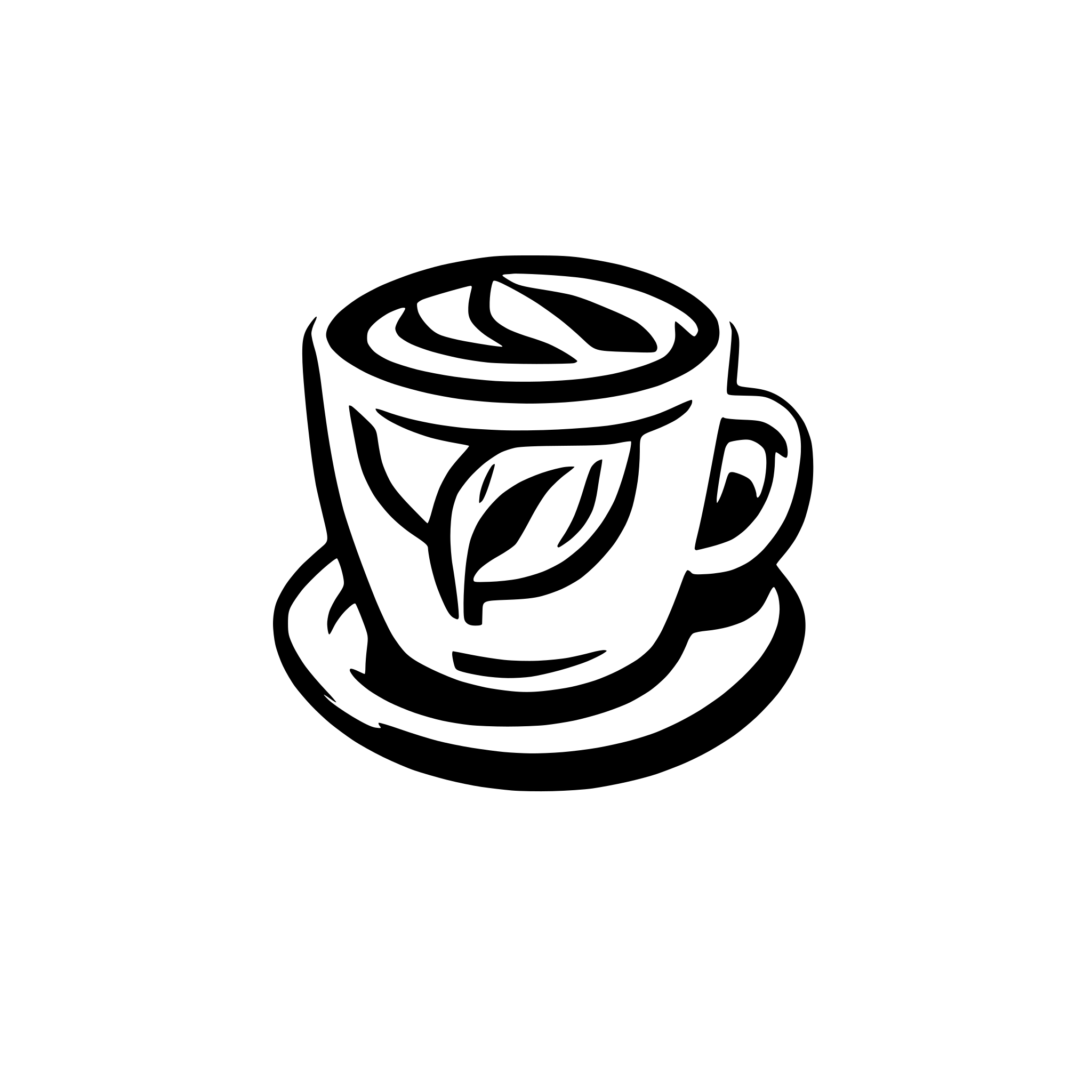 AI-generated SVG of 'coffee'