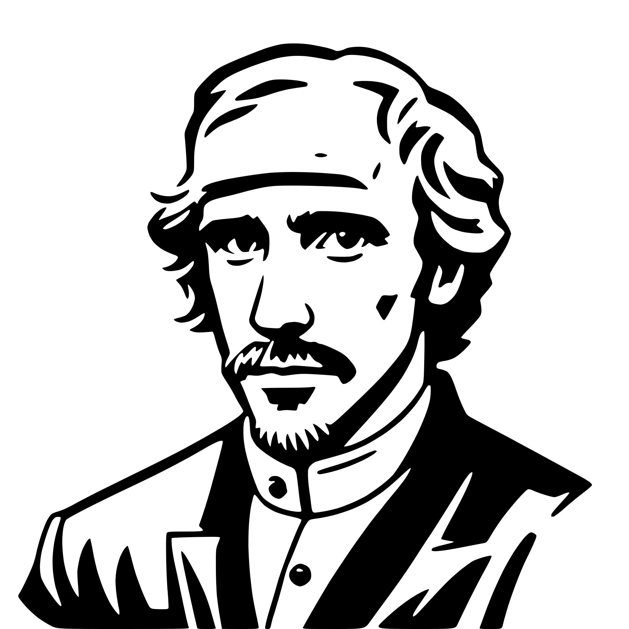 AI-generated SVG of 'vincent van gogh'
