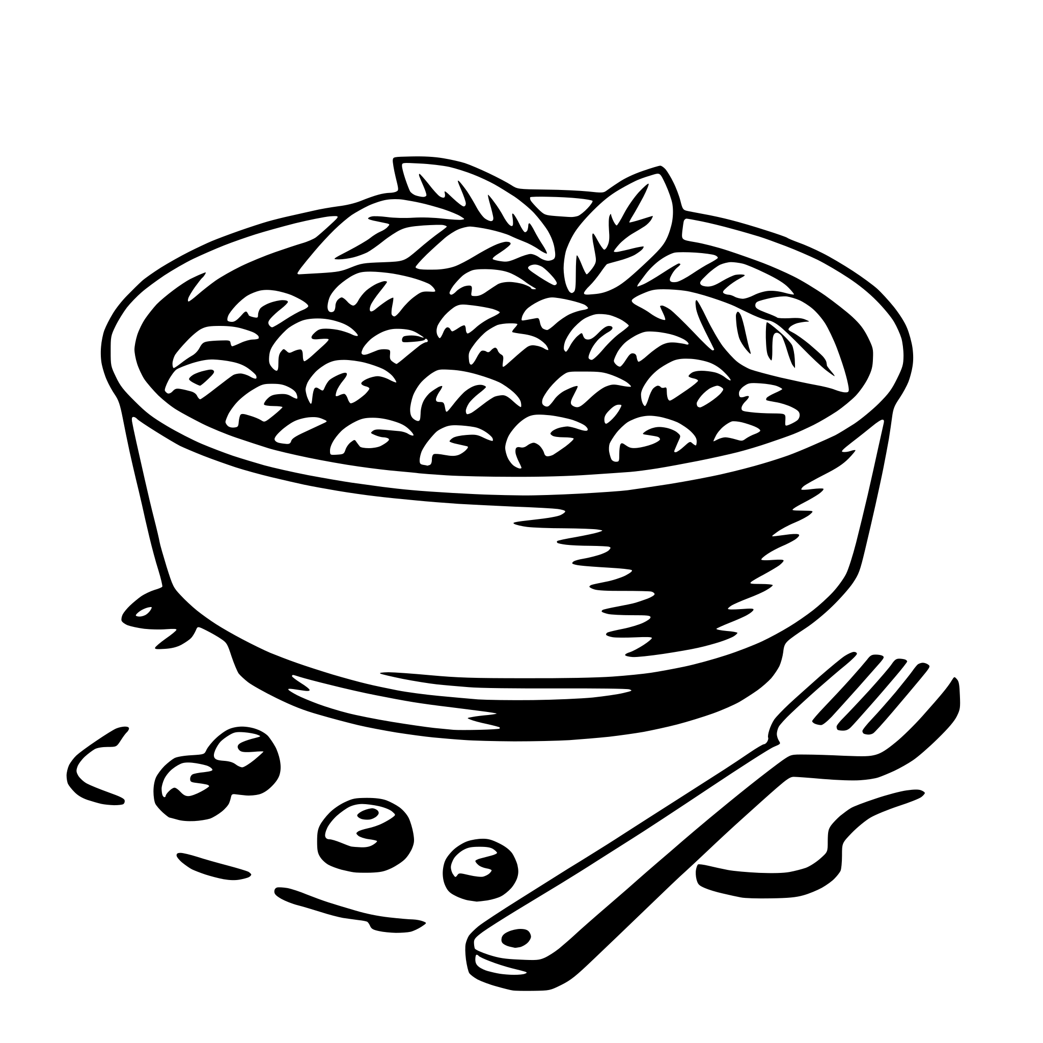 AI-generated SVG of 'ragout'