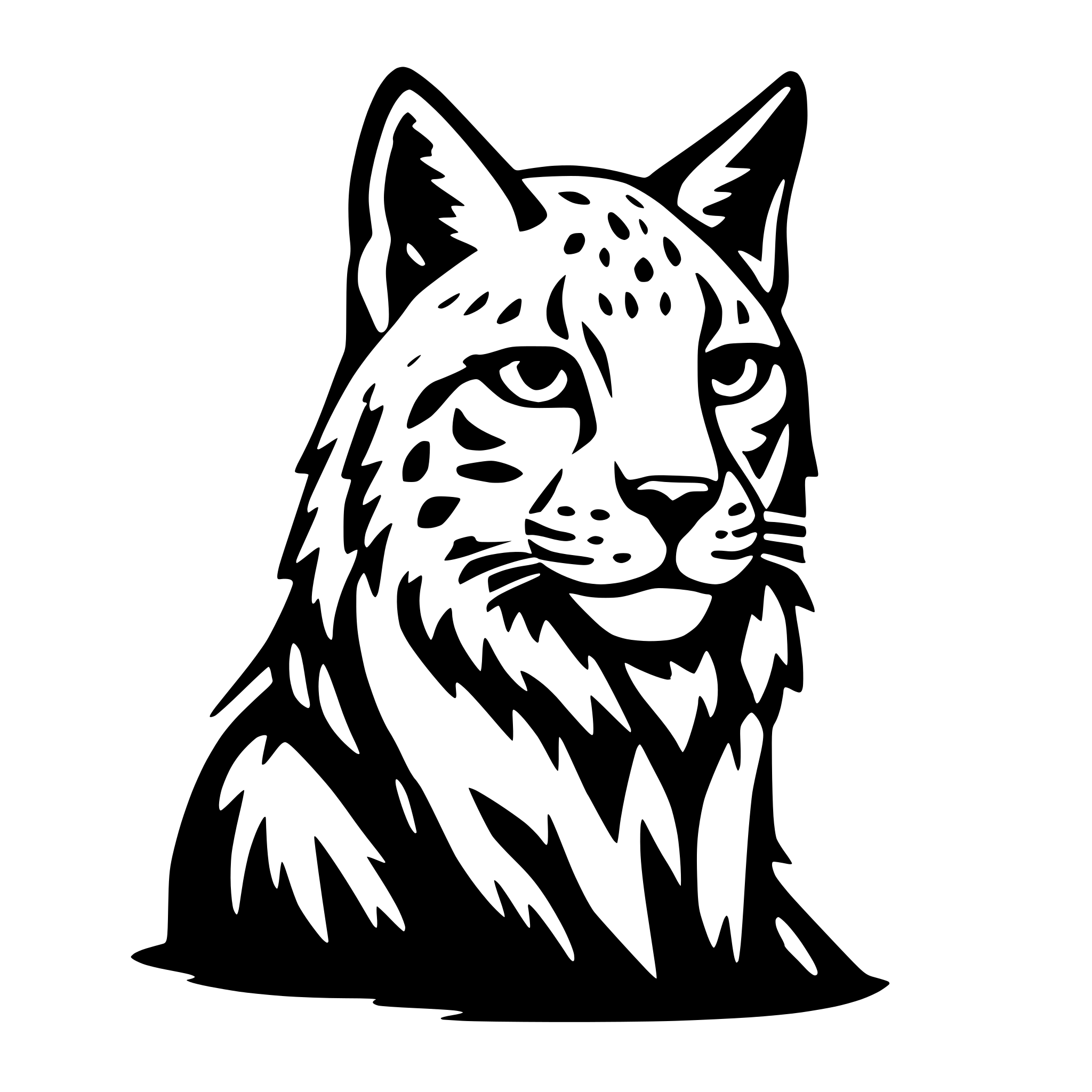 AI-generated SVG of 'lynx seo marketing'