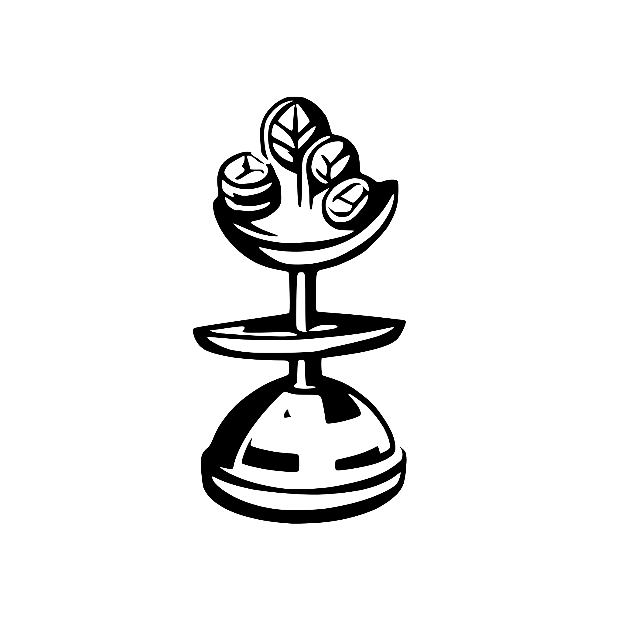 AI-generated SVG of a coins on scales