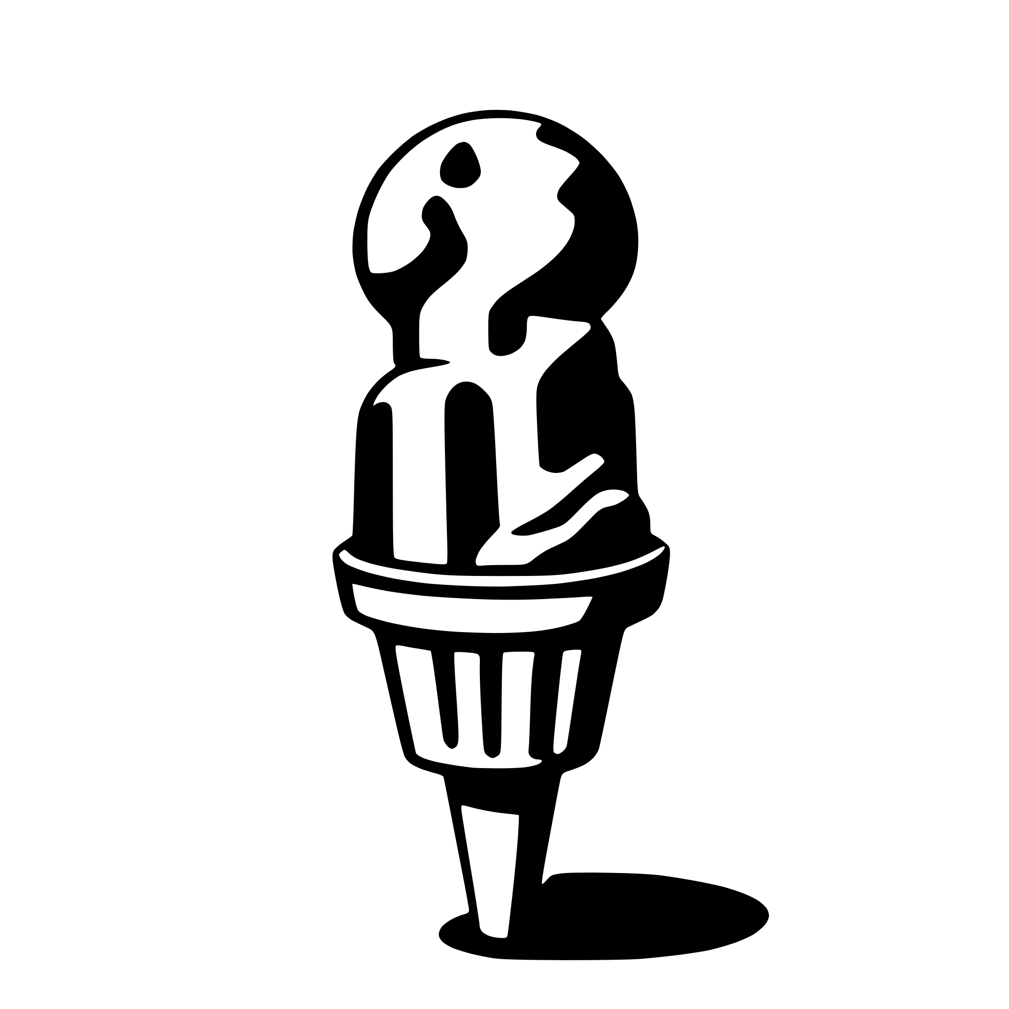 AI-generated SVG of a ice cream