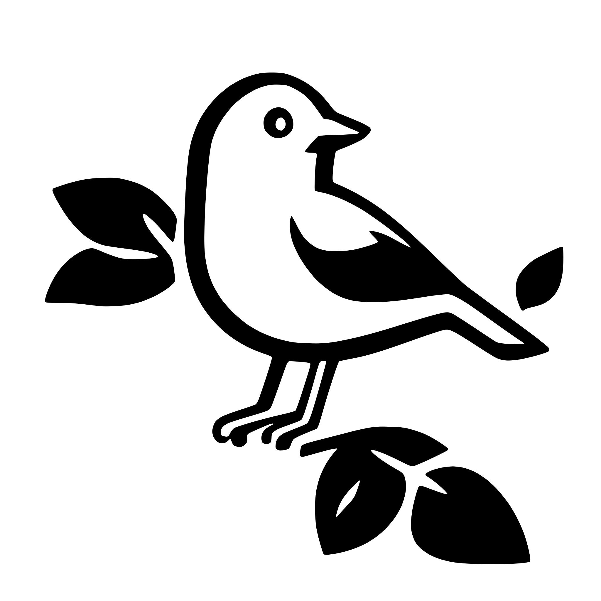 AI-generated SVG of 'bird icon'
