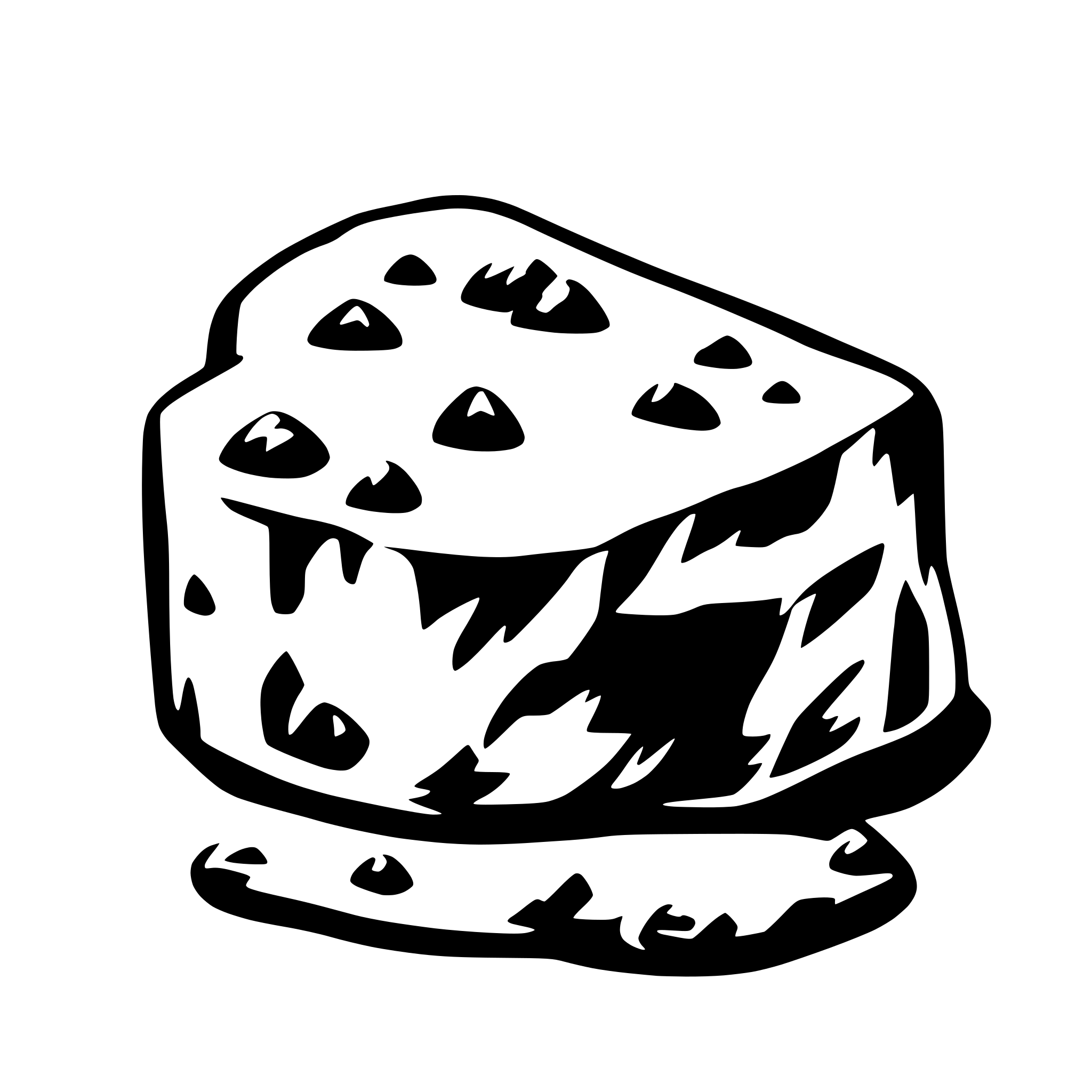AI-generated SVG of a a nugget