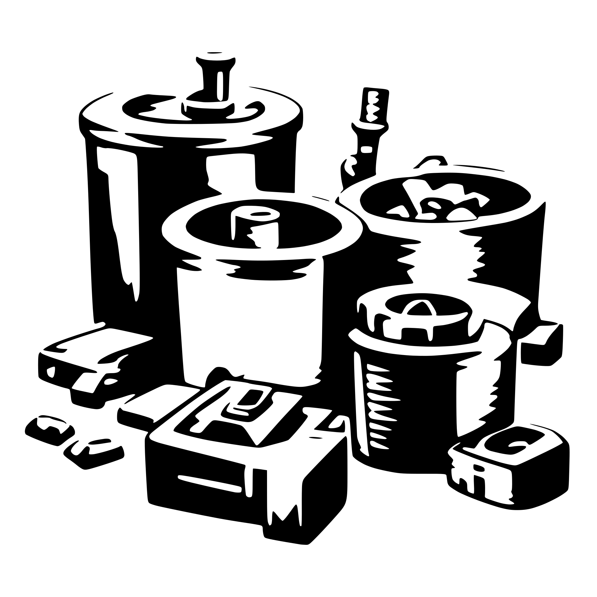 AI-generated SVG of a Junk materials