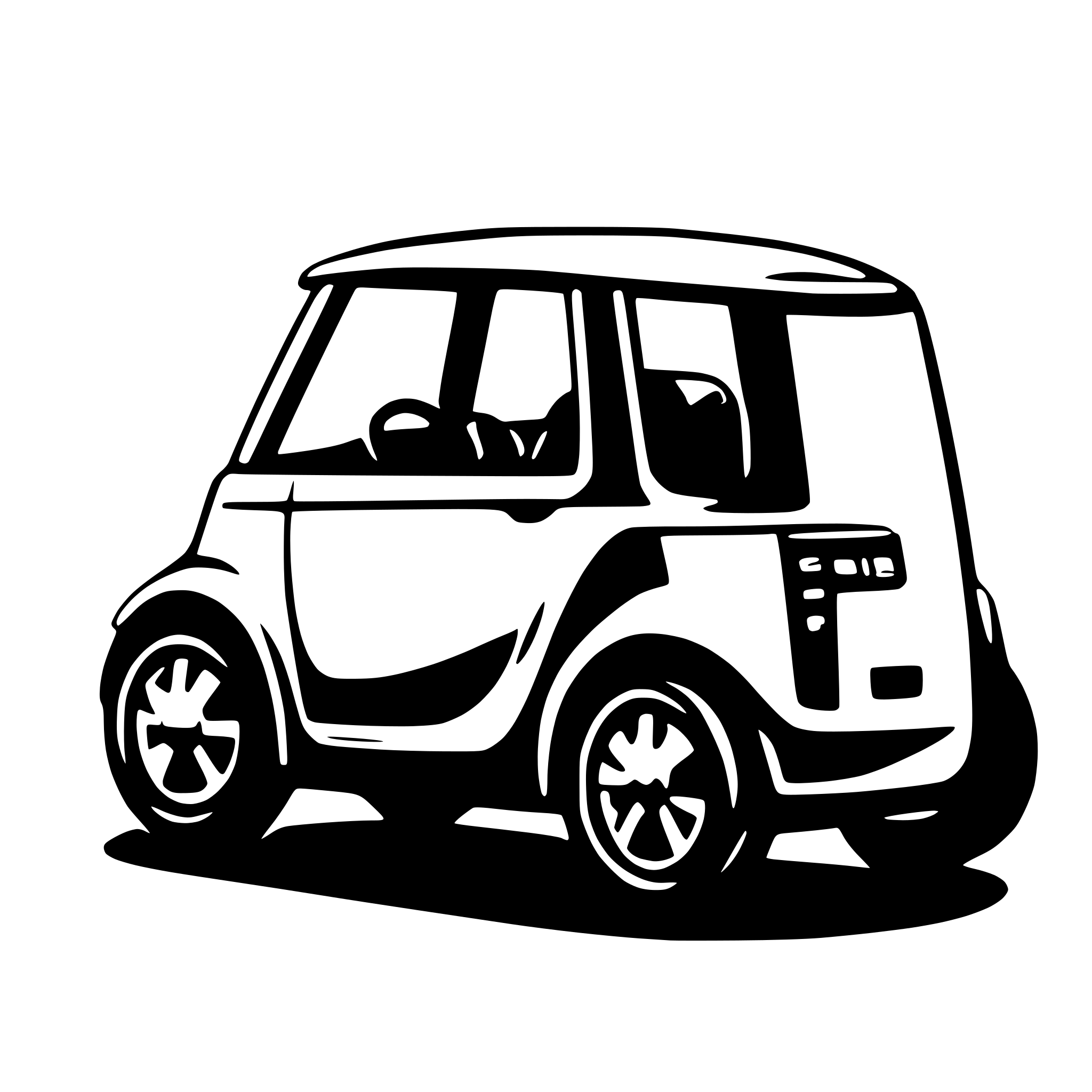 AI-generated SVG of 'battery electric car'