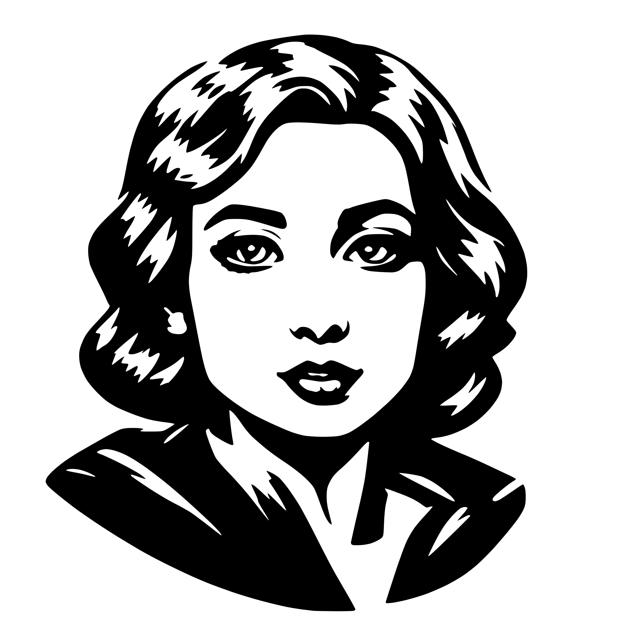 AI-generated SVG of 'close'