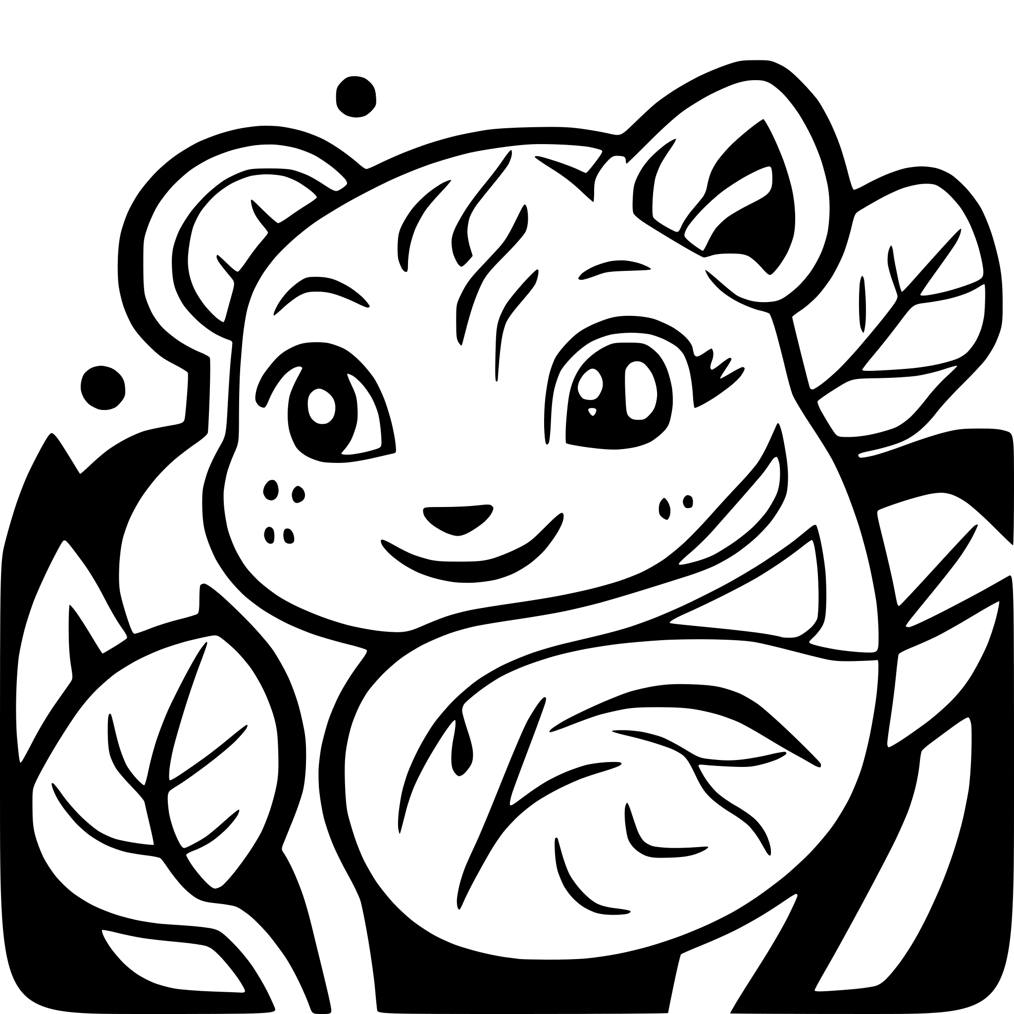 AI-generated SVG of a oso