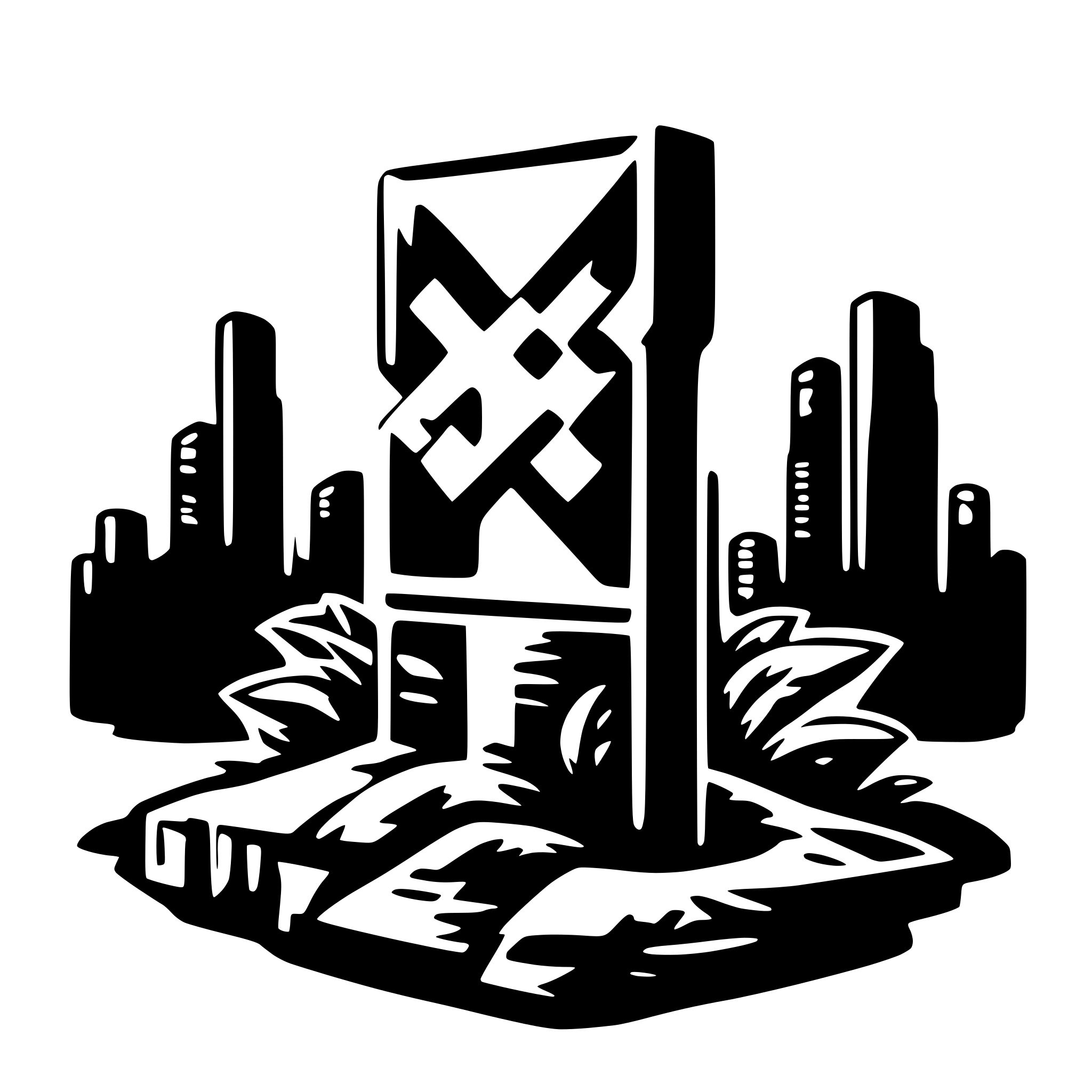 AI-generated SVG of a binance