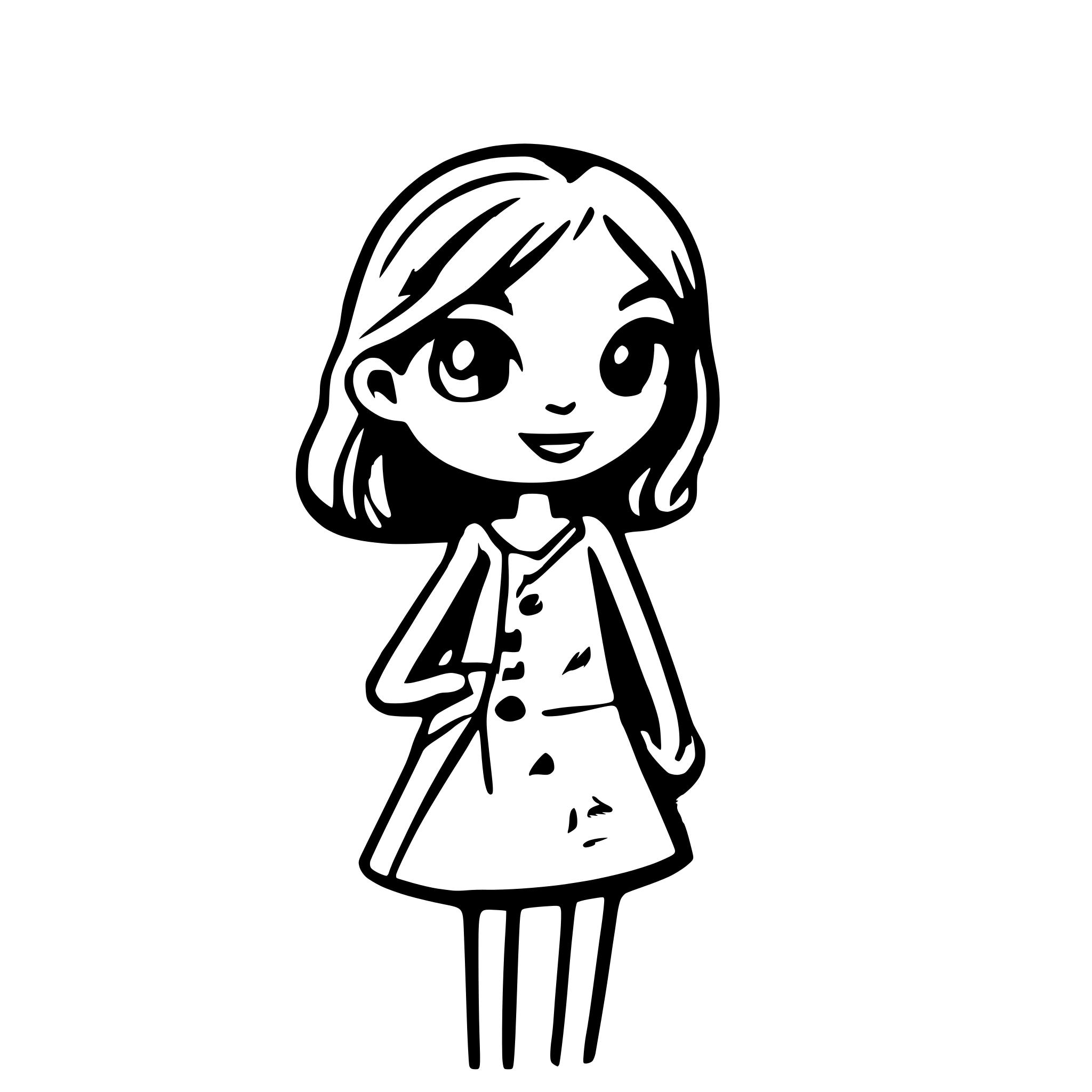 AI-generated SVG of 'Stick Figure'