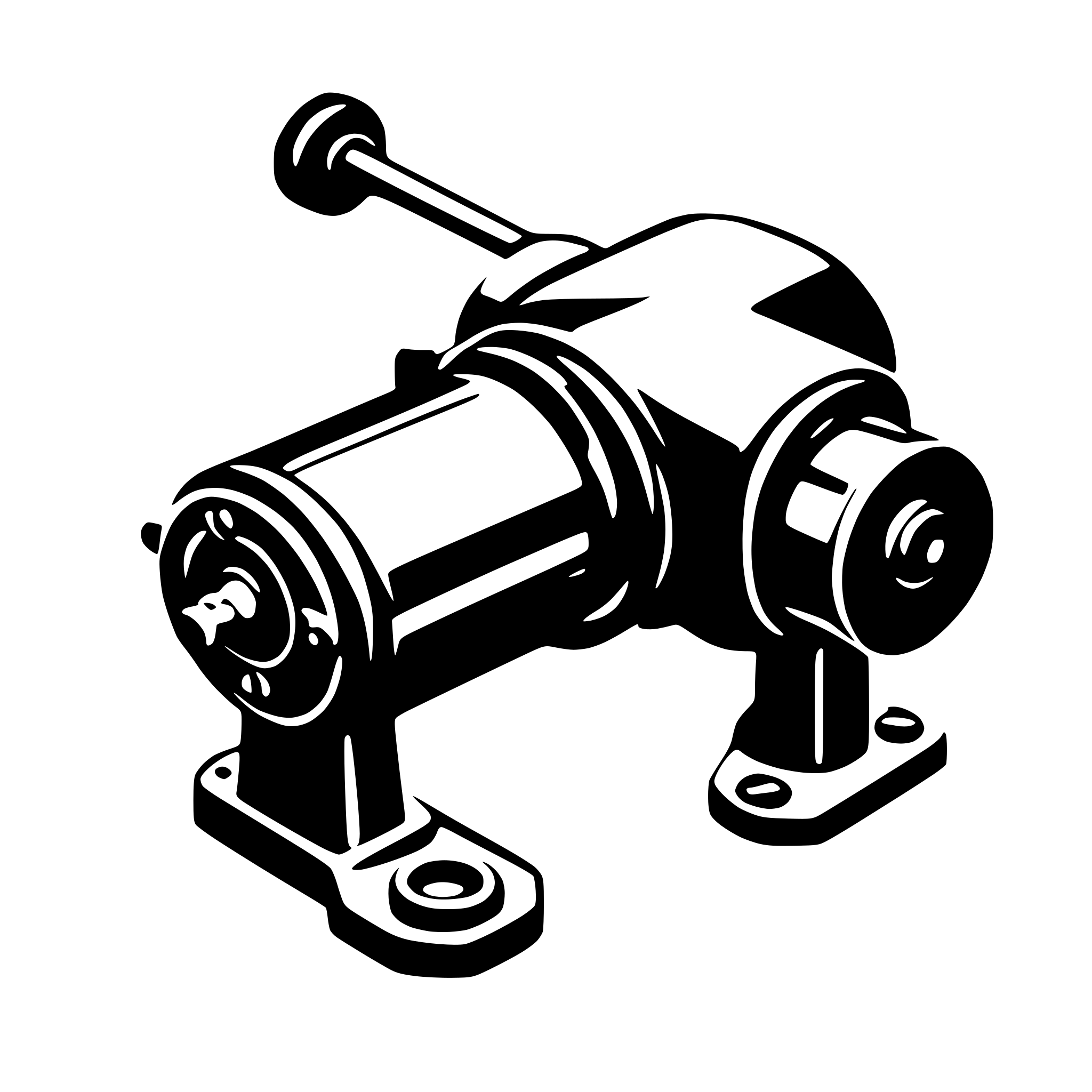 AI-generated SVG of 'angle motor'