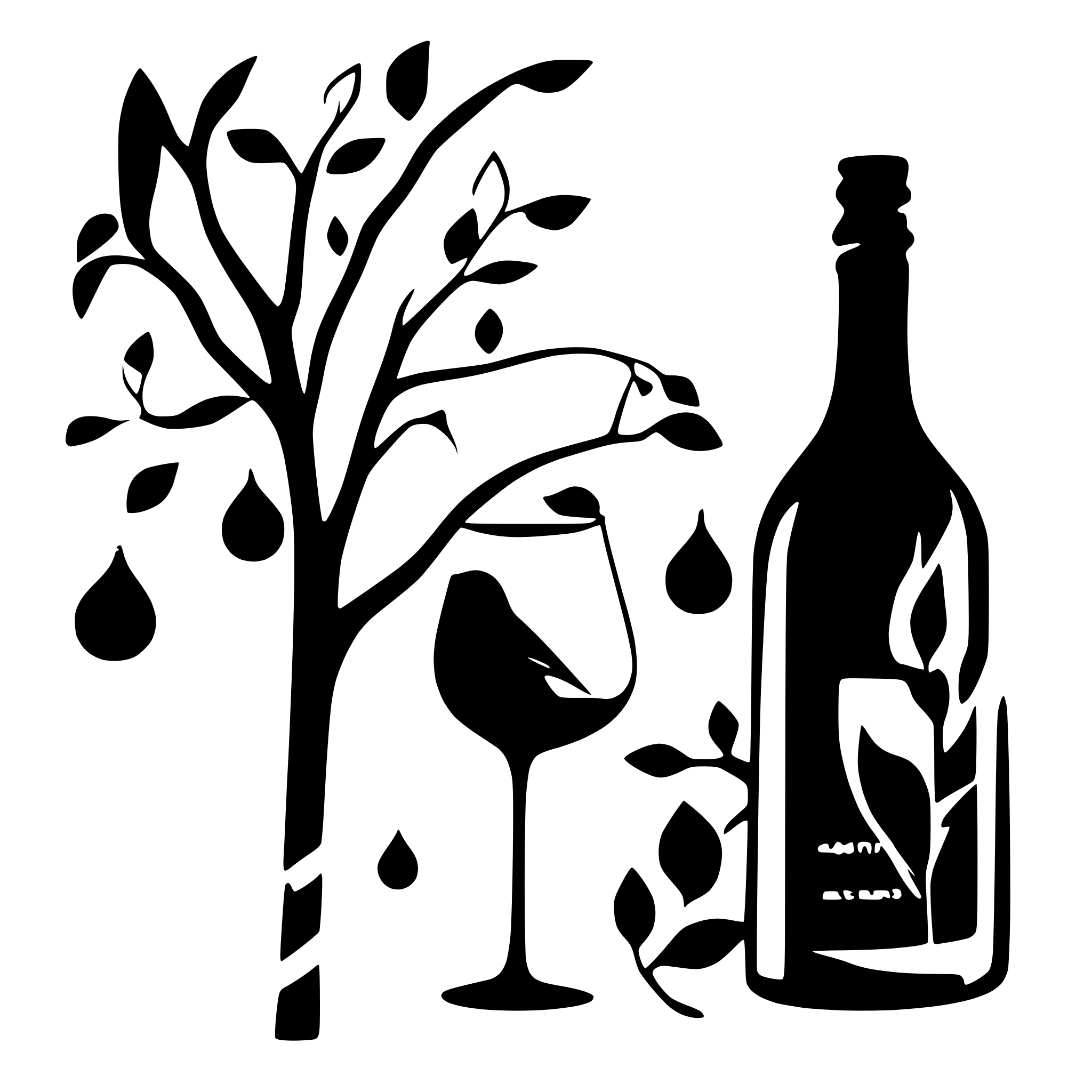 AI-generated SVG of a eine xmas geschiche mit dem schriftzug fohe weinachten im hintergrund