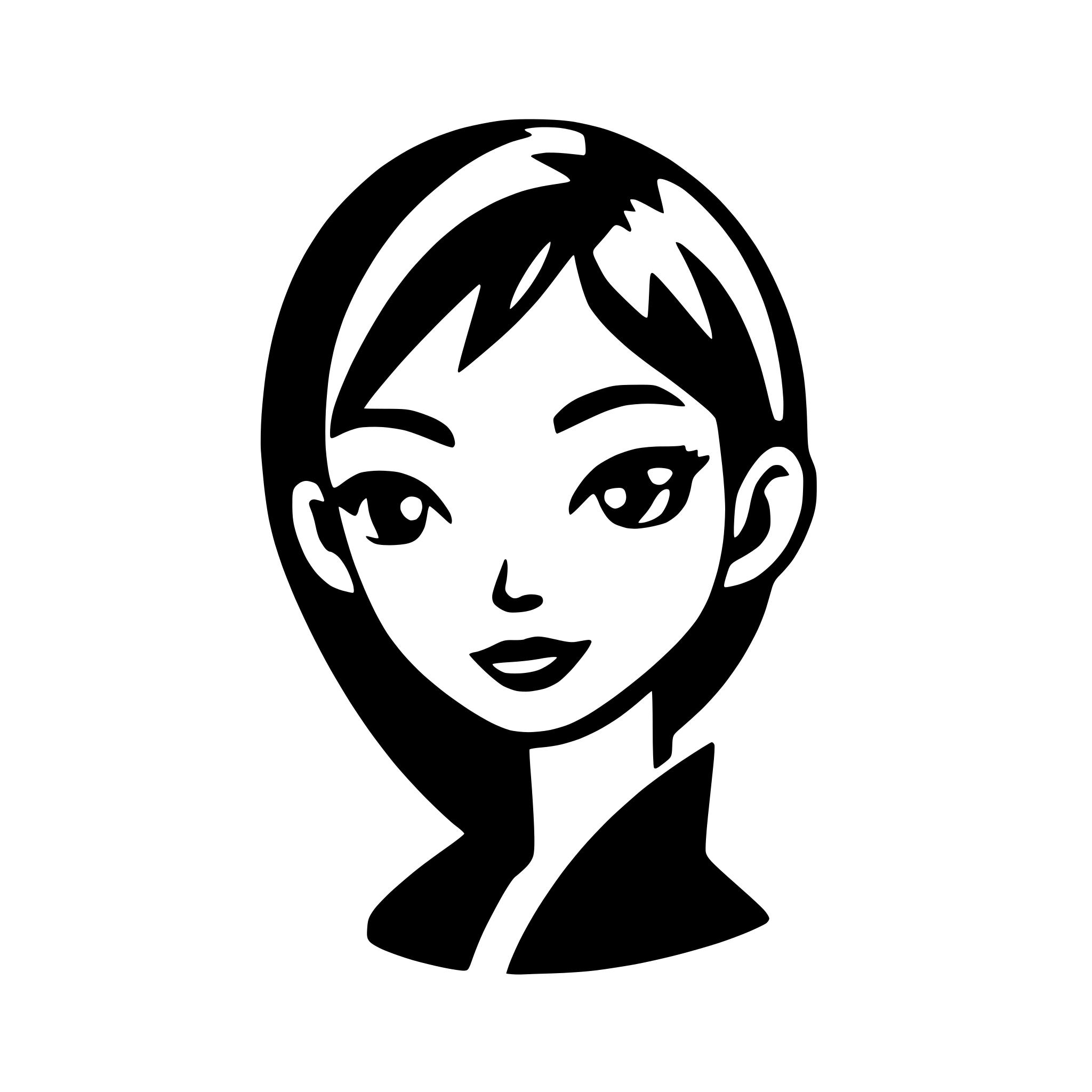 AI-generated SVG of 'closed eye'