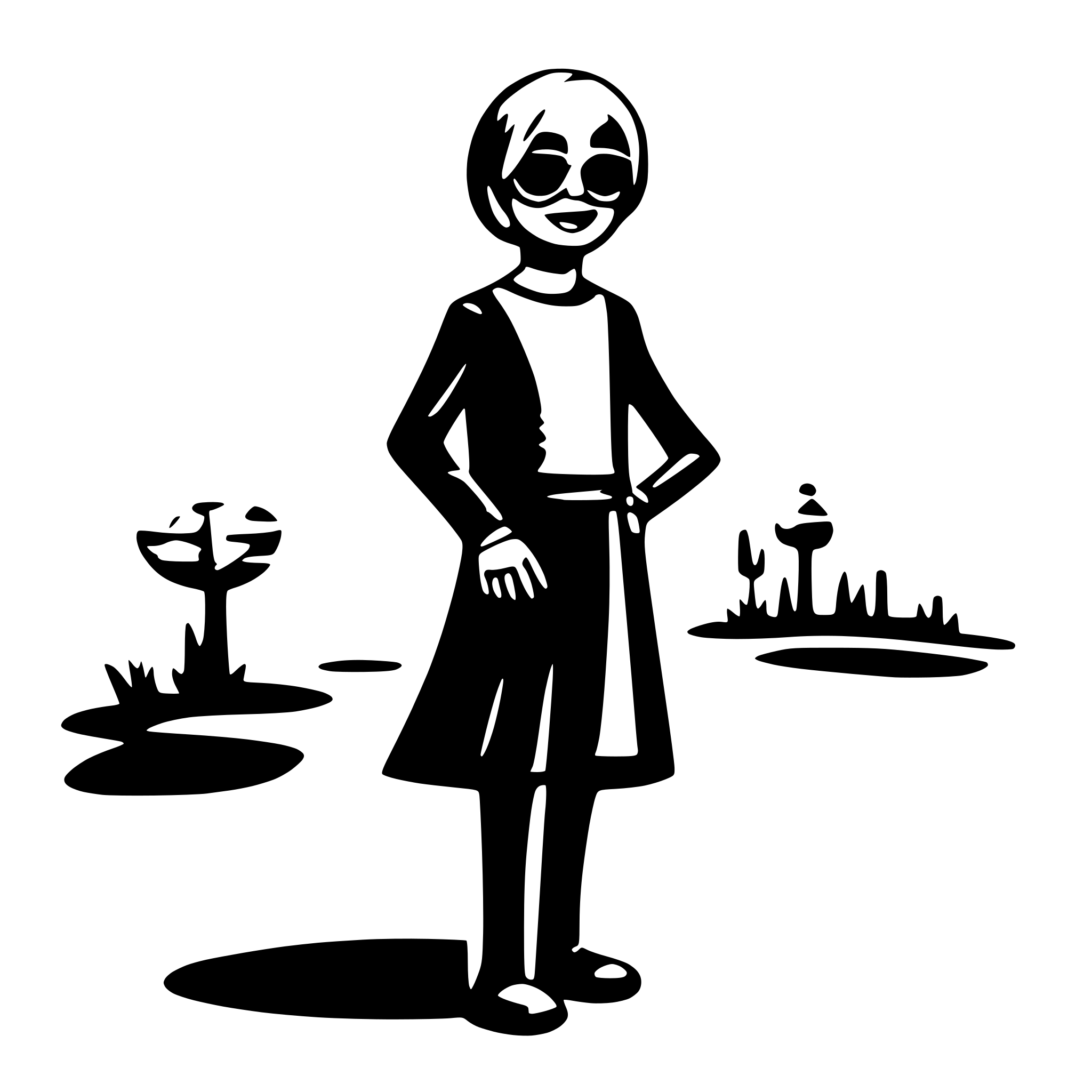AI-generated SVG of 'Funny'