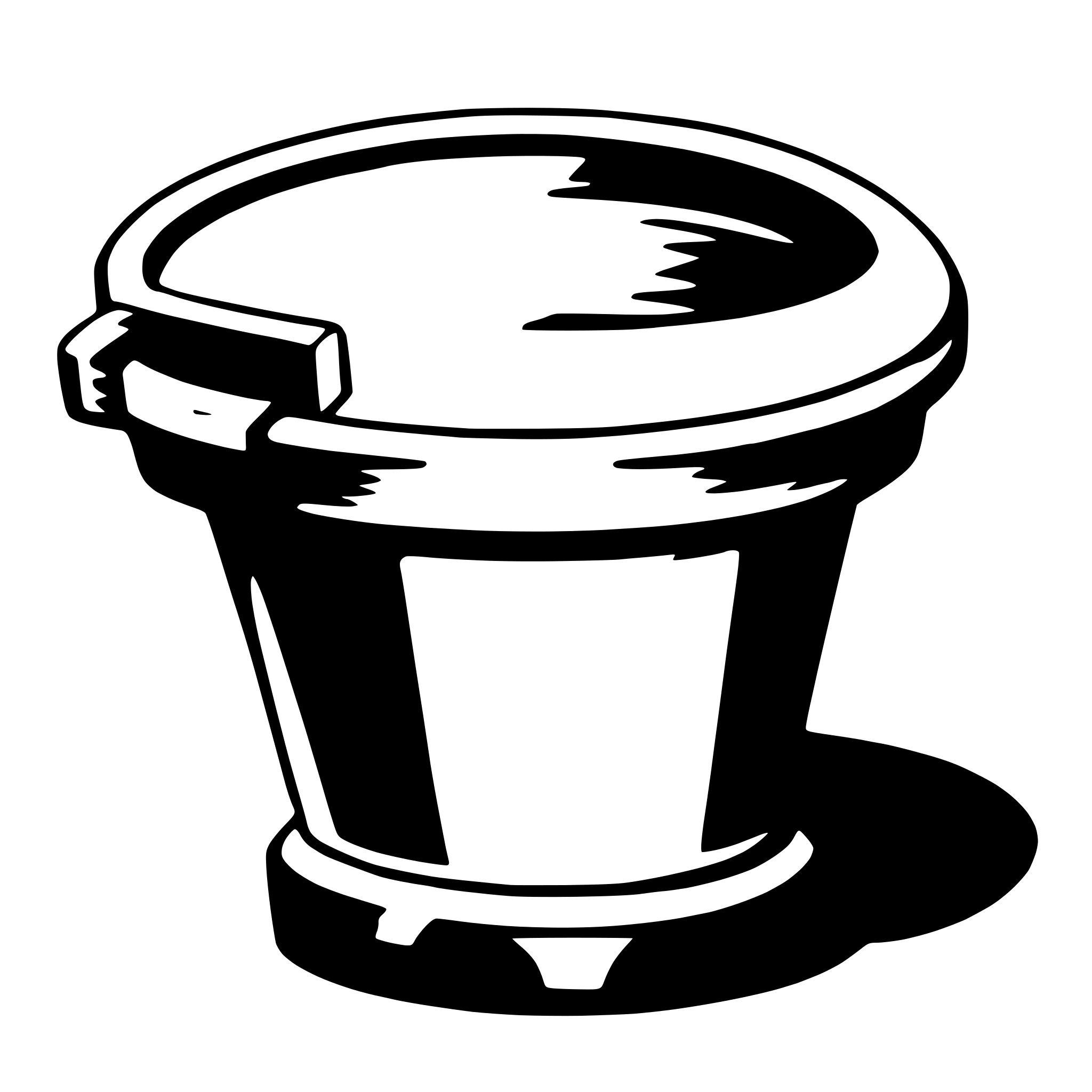 AI-generated SVG of a crucible
