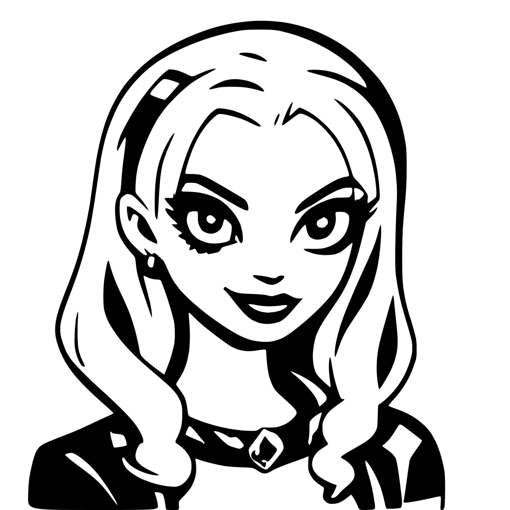 AI-generated SVG of 'harley quinn'