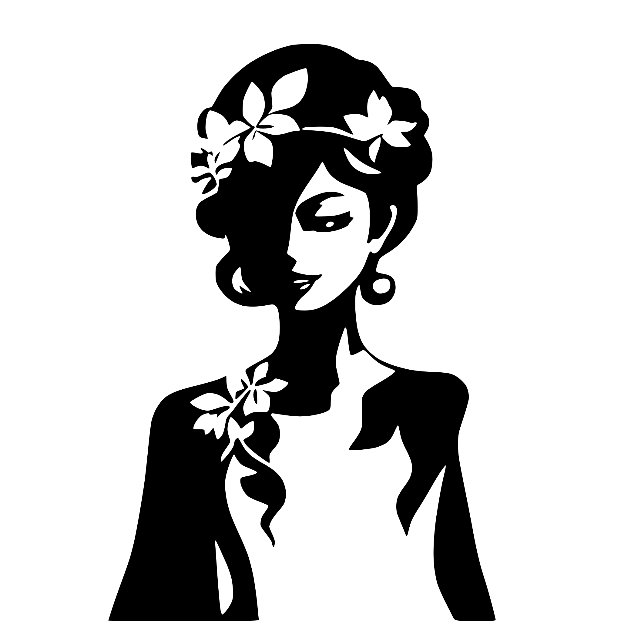 AI-generated SVG of 'miss quince'