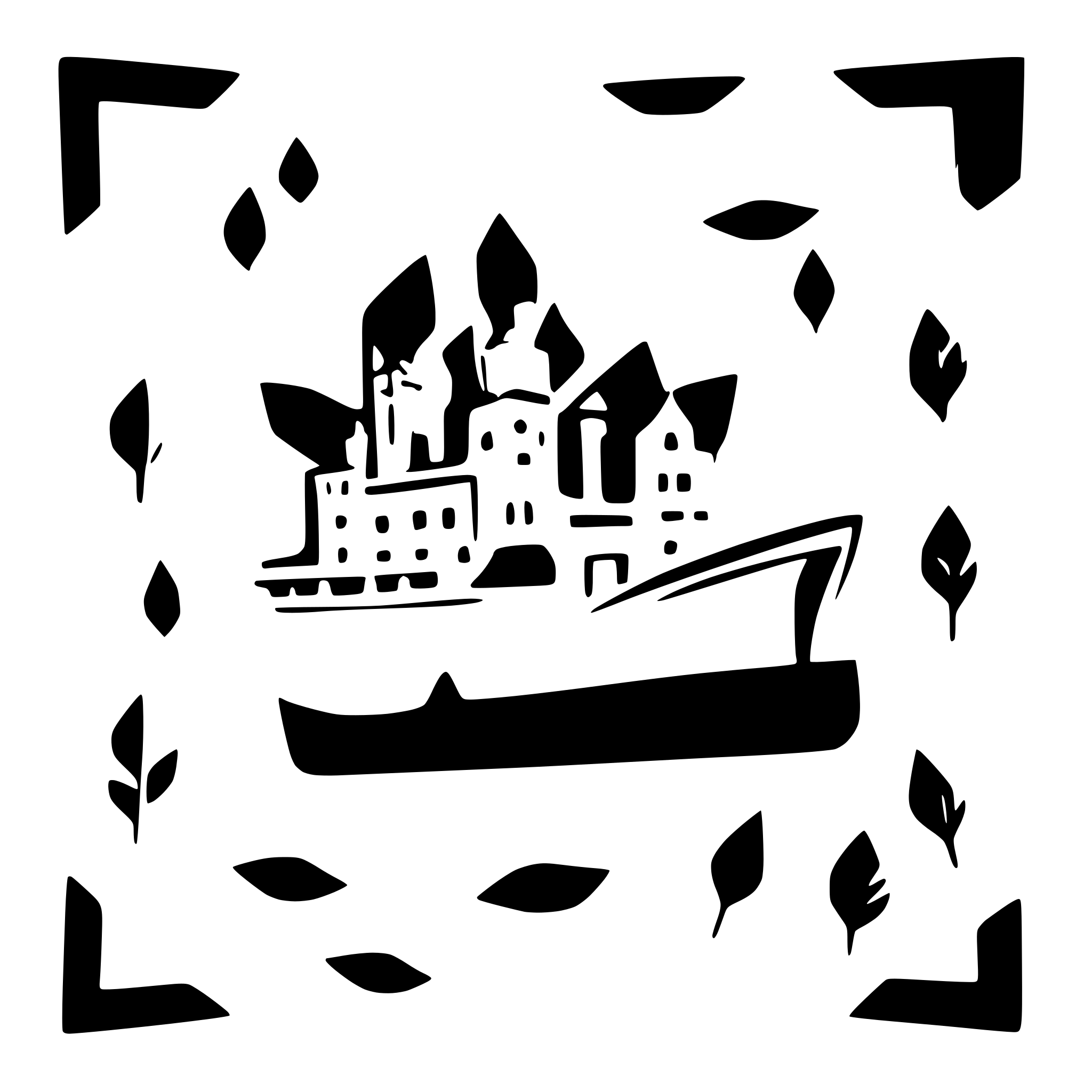 AI-generated SVG of a titanic
