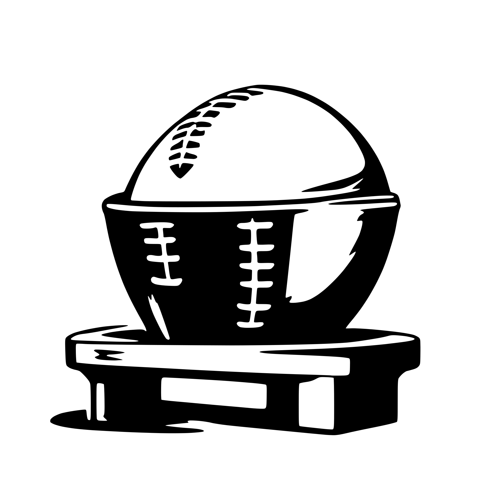 AI-generated SVG of 'Super bowl'