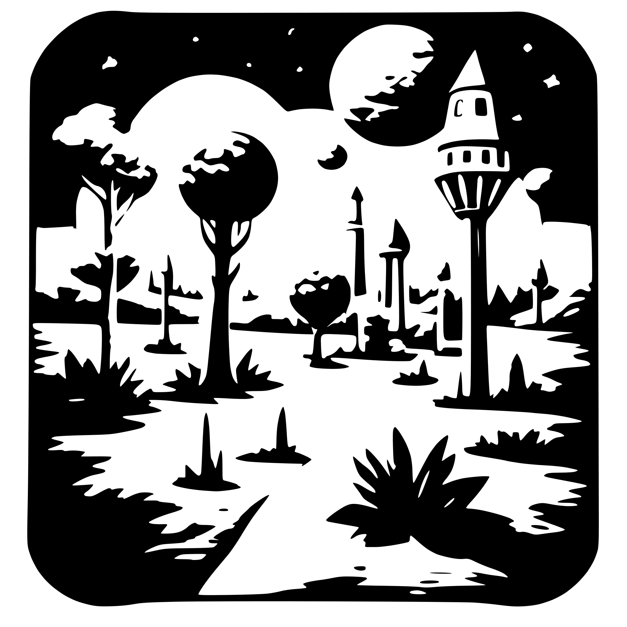 AI-generated SVG of 'Create a space image'
