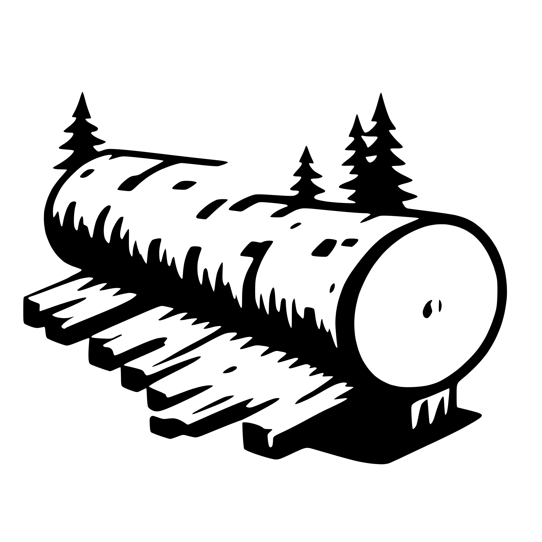 AI-generated SVG of 'log'