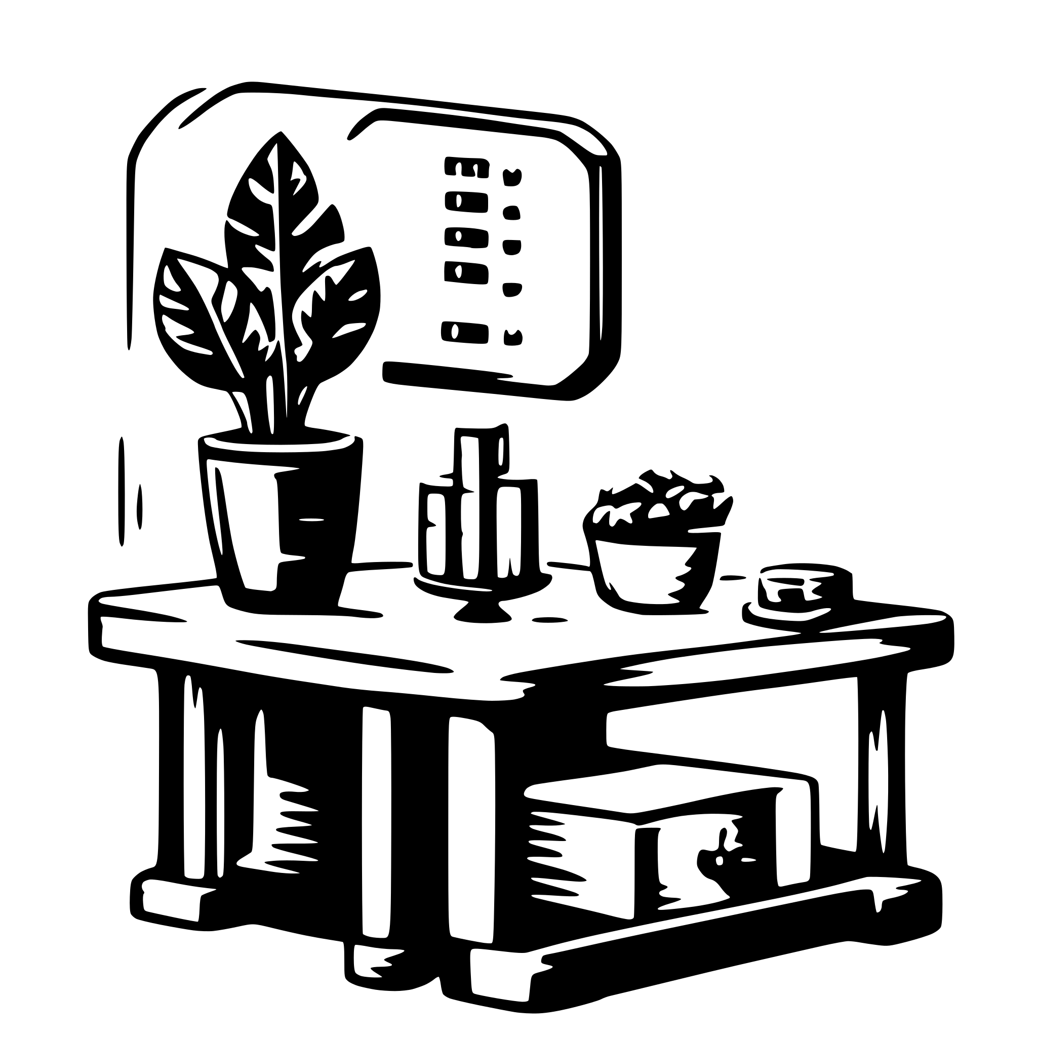 AI-generated SVG of 'data table'