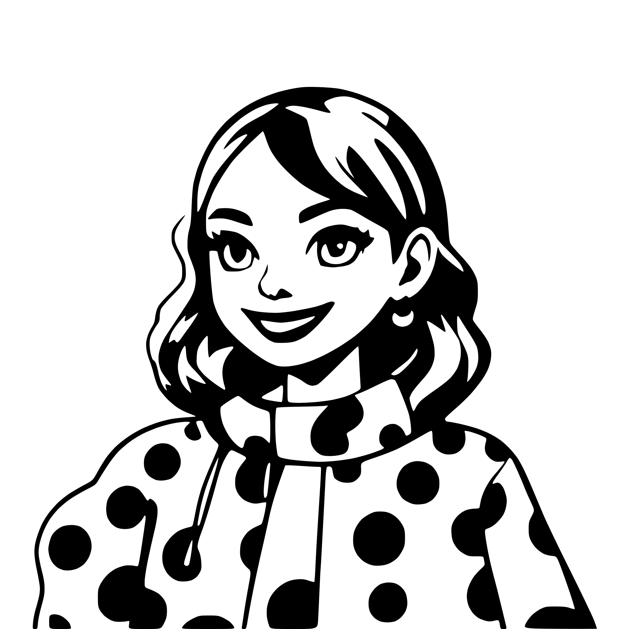AI-generated SVG of a confetti nonoverlaping dots