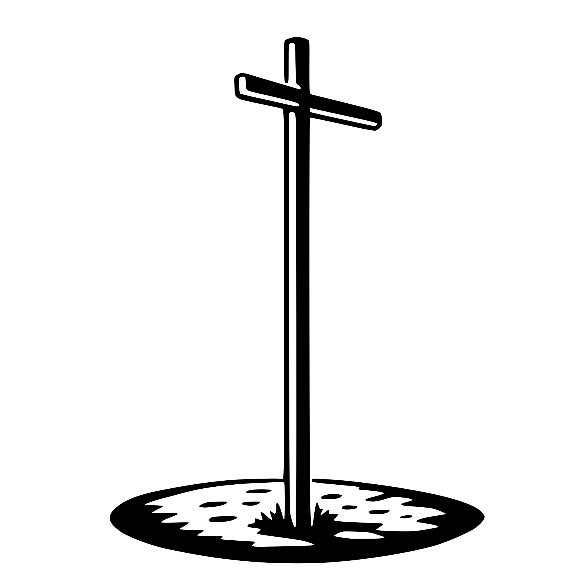AI-generated SVG of a pole